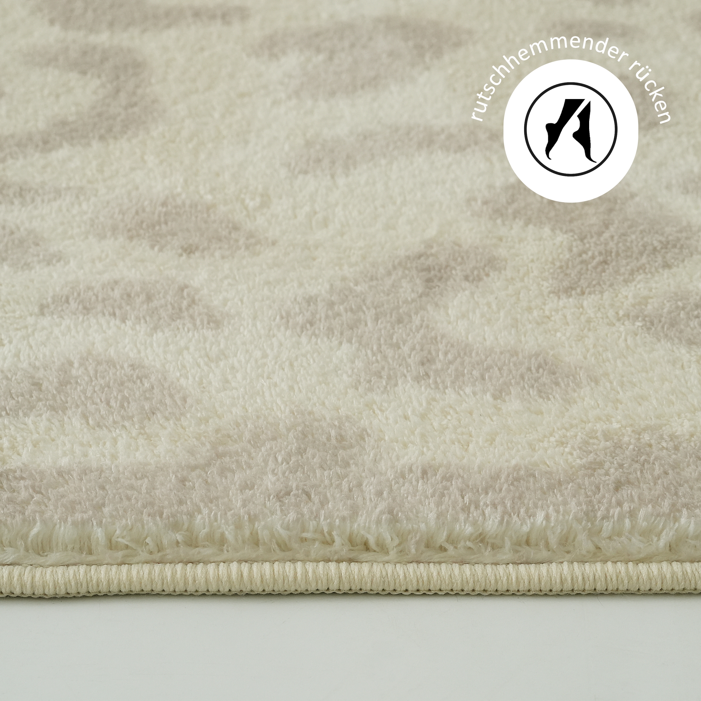 GOODproduct Teppich »Leo, mit trendigem Leopardenmuster, waschbar« rechteckig 12 mm Höhe kuschelig & weich, modern, Animal Print, Wohnzimmer, Schlafzimmer