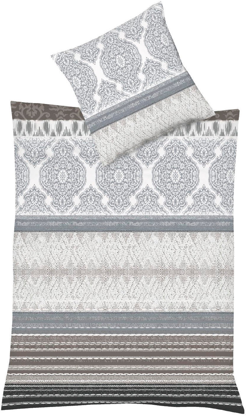 fleuresse Bettwäsche »Aspen 4251«, Feinbiber, Baumwolle, in Gr. 135x200, 155x220, 200x200cm