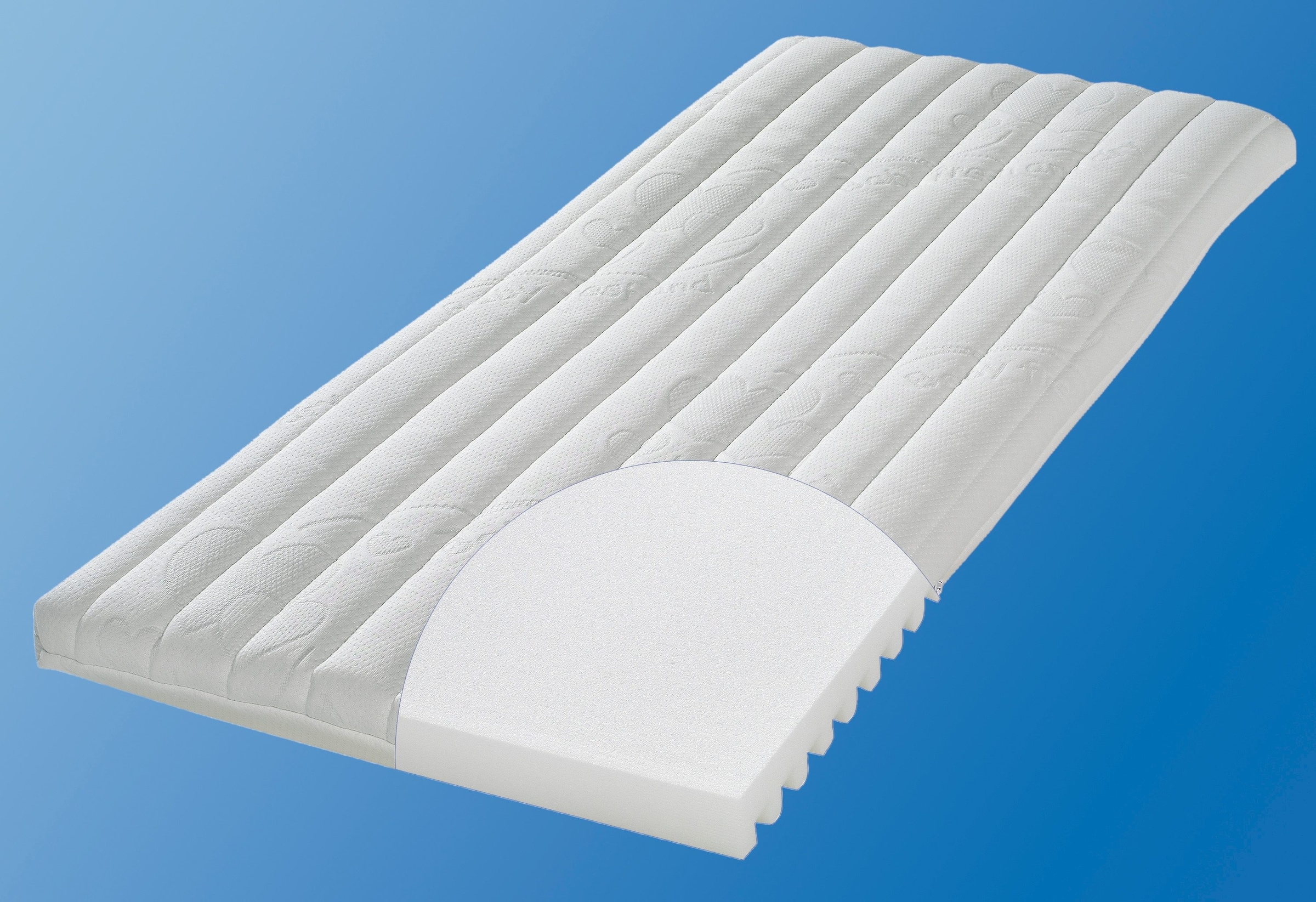 Image of Julius Zöllner Kaltschaummatratze "Climatix Plus" 5 cm hoch 1 Stk. tlg. für die Wiege, Grösse: 40x90 cm