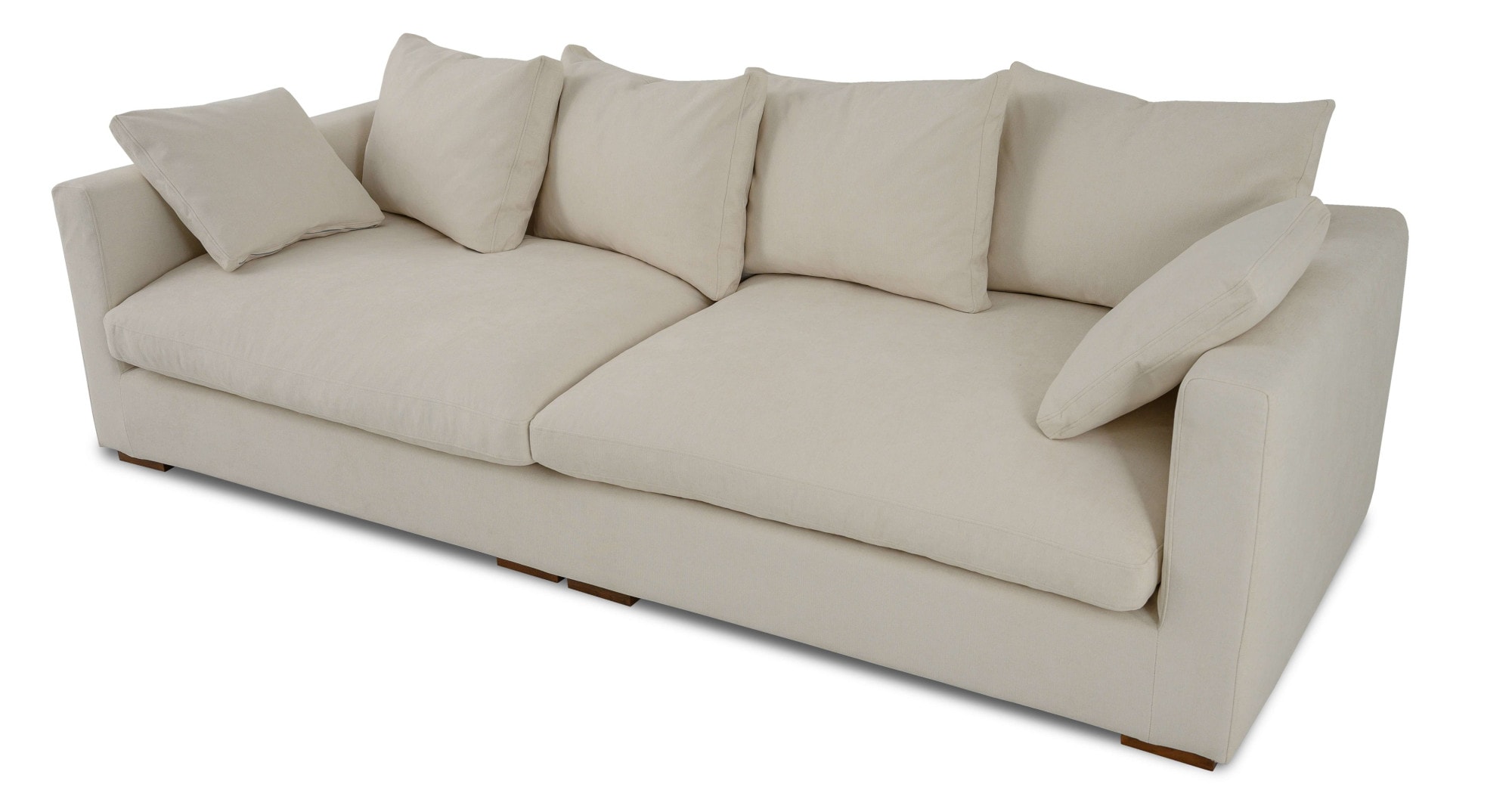 Home affaire Big-Sofa »Comfy« extra weich und kuschelig, Füllung mit Federn und Daunen