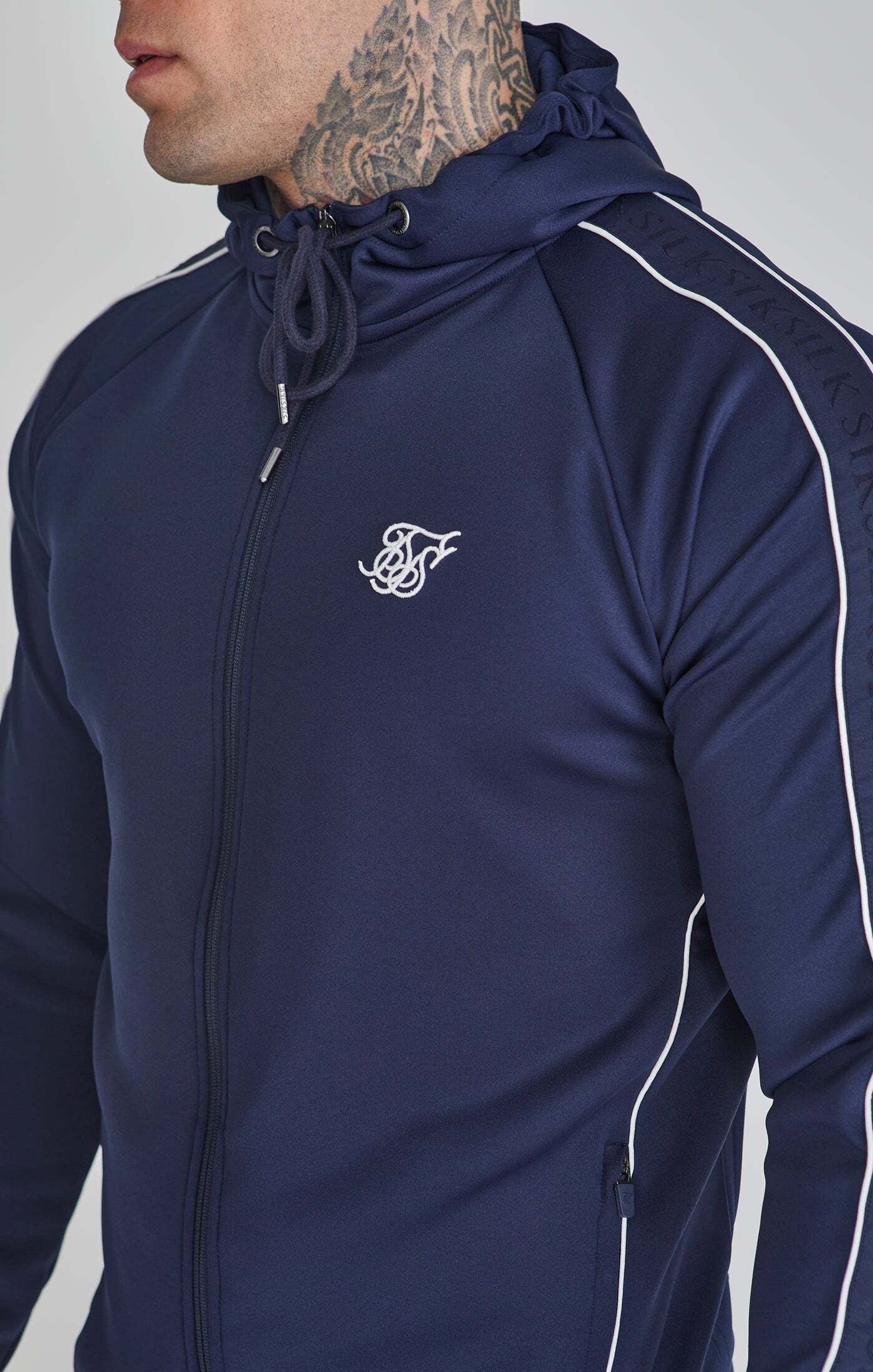 Siksilk Loungeanzug »Siksilk Kleidungsset Hoodie and Joggers Set«