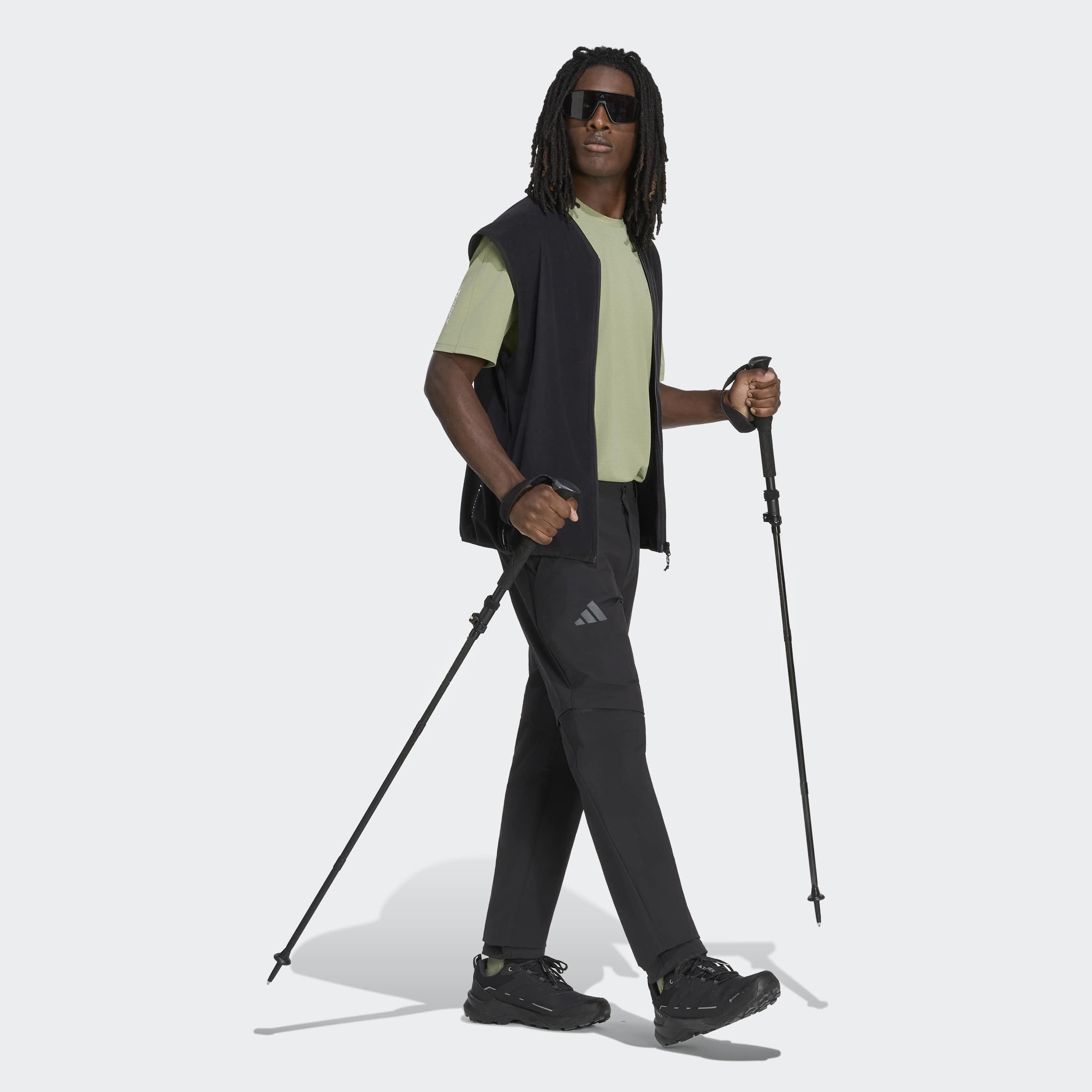 adidas TERREX Outdoorhose »MULTI ZIP OFF TRACKSUIT BOTTOMS«  sportlicher Stil, mit Reissverschluss, aus Polyamid und Elasthan