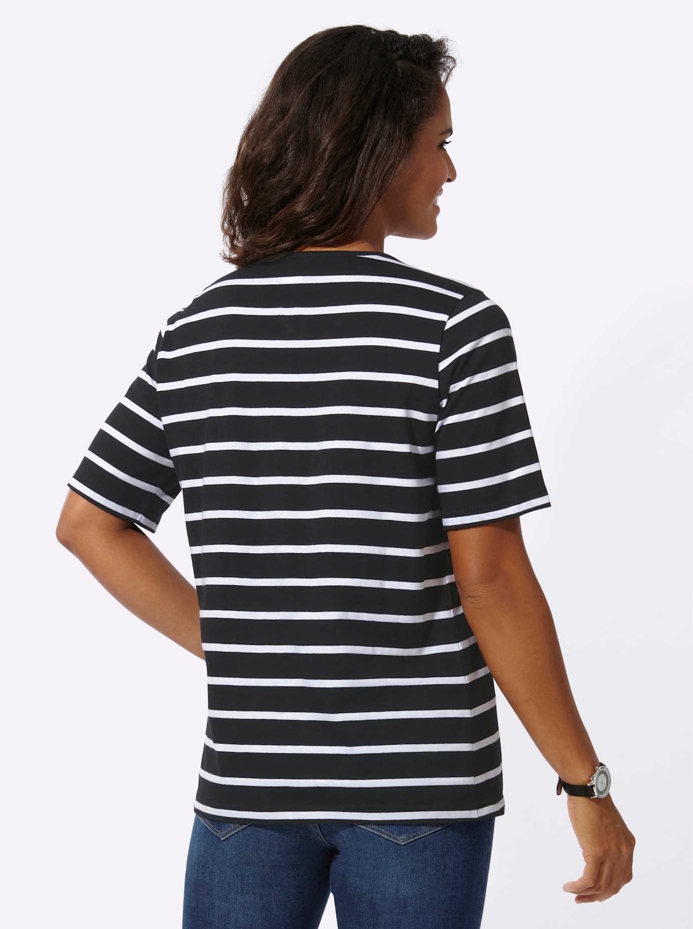 Casual Looks T-shirt à manches courtes »Ringelshirt« 1 cuis