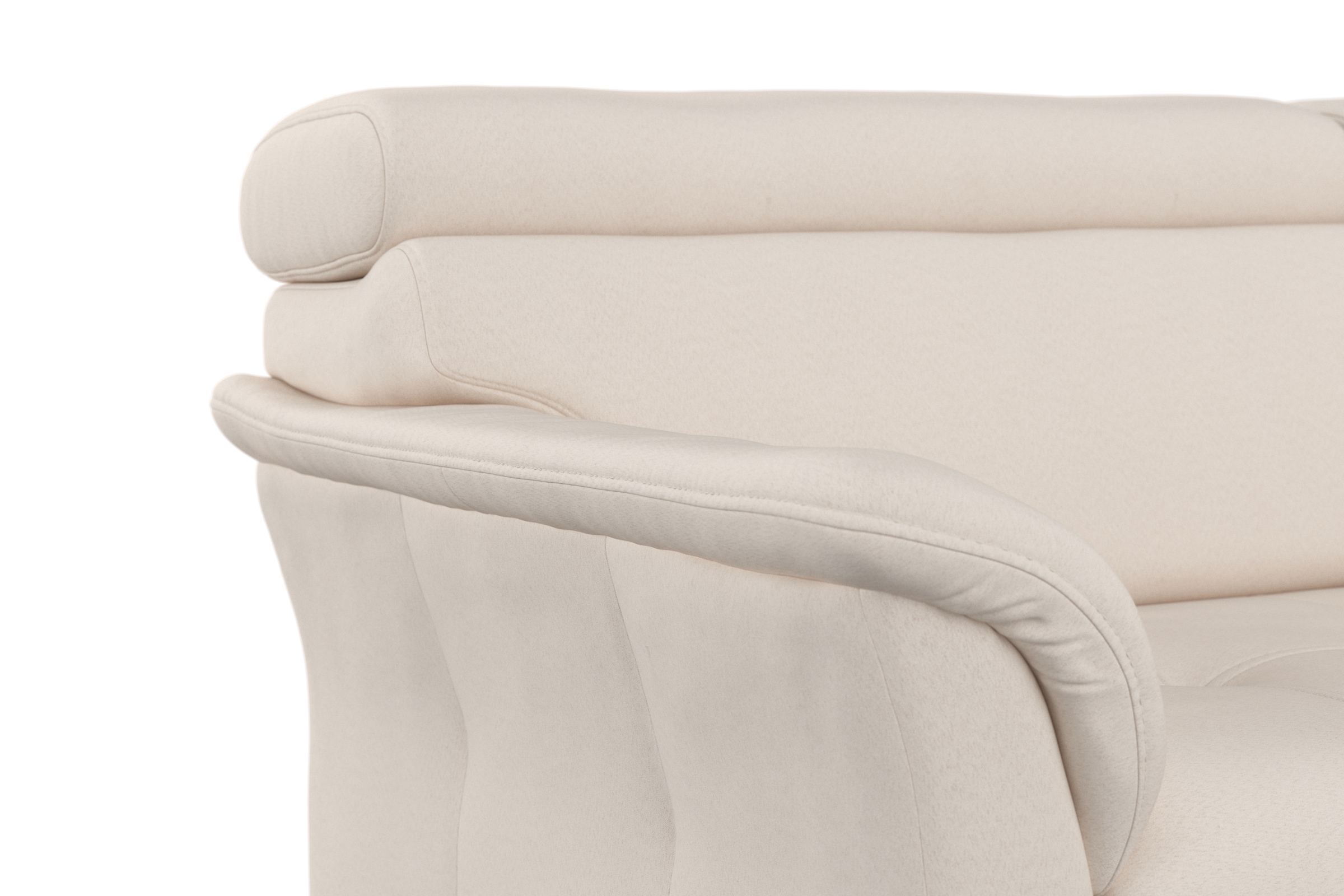 sit&more Ecksofa »Marano L-Form« inklusive Kopfteilverstellung, wahlweise mit Bettfunktion, Bettkasten