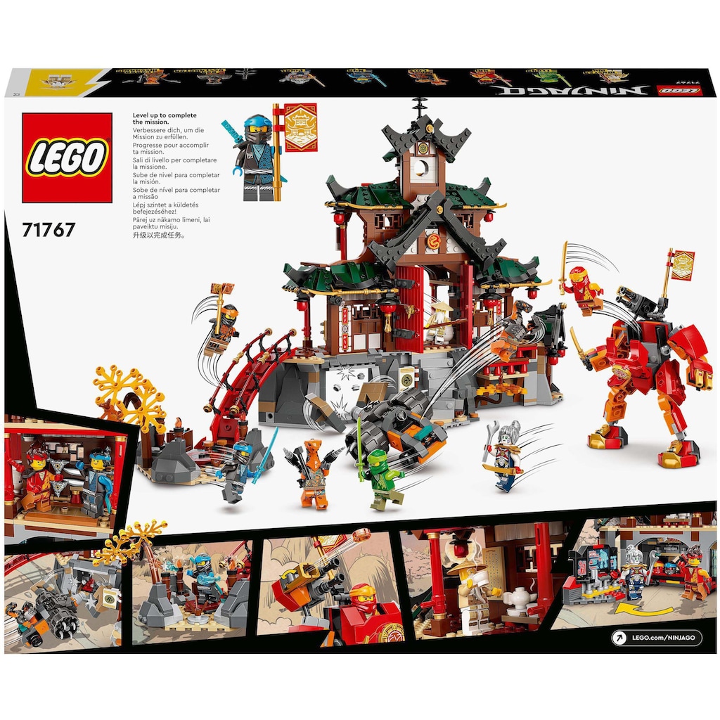 LEGO® Konstruktionsspielsteine »Ninja-Dojotempel (71767), LEGO® NINJAGO®«, (1394 St.)