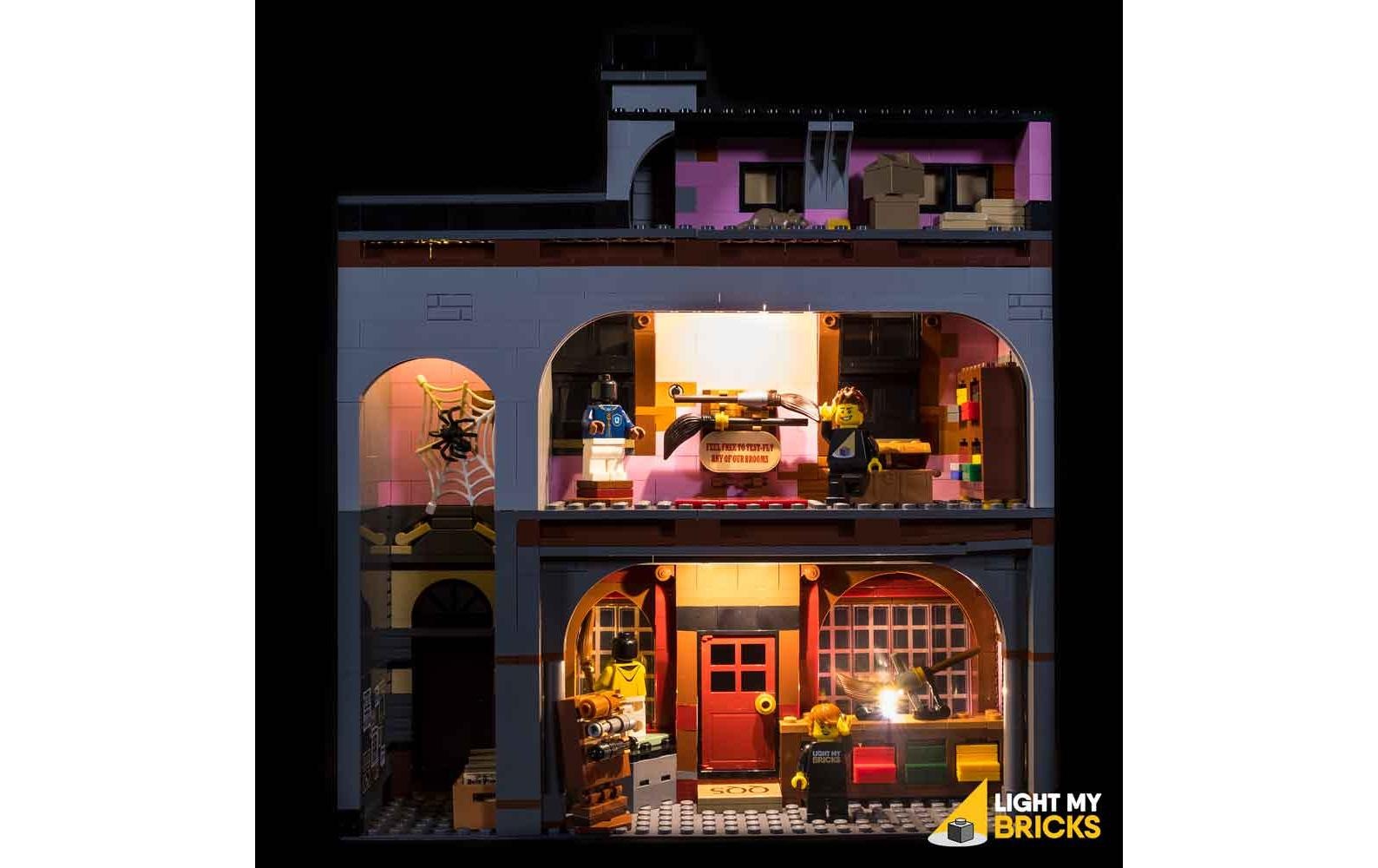 Konstruktionsspielsteine »LEGO Diagon Alley #75978 Light Kit«, (144 St.)