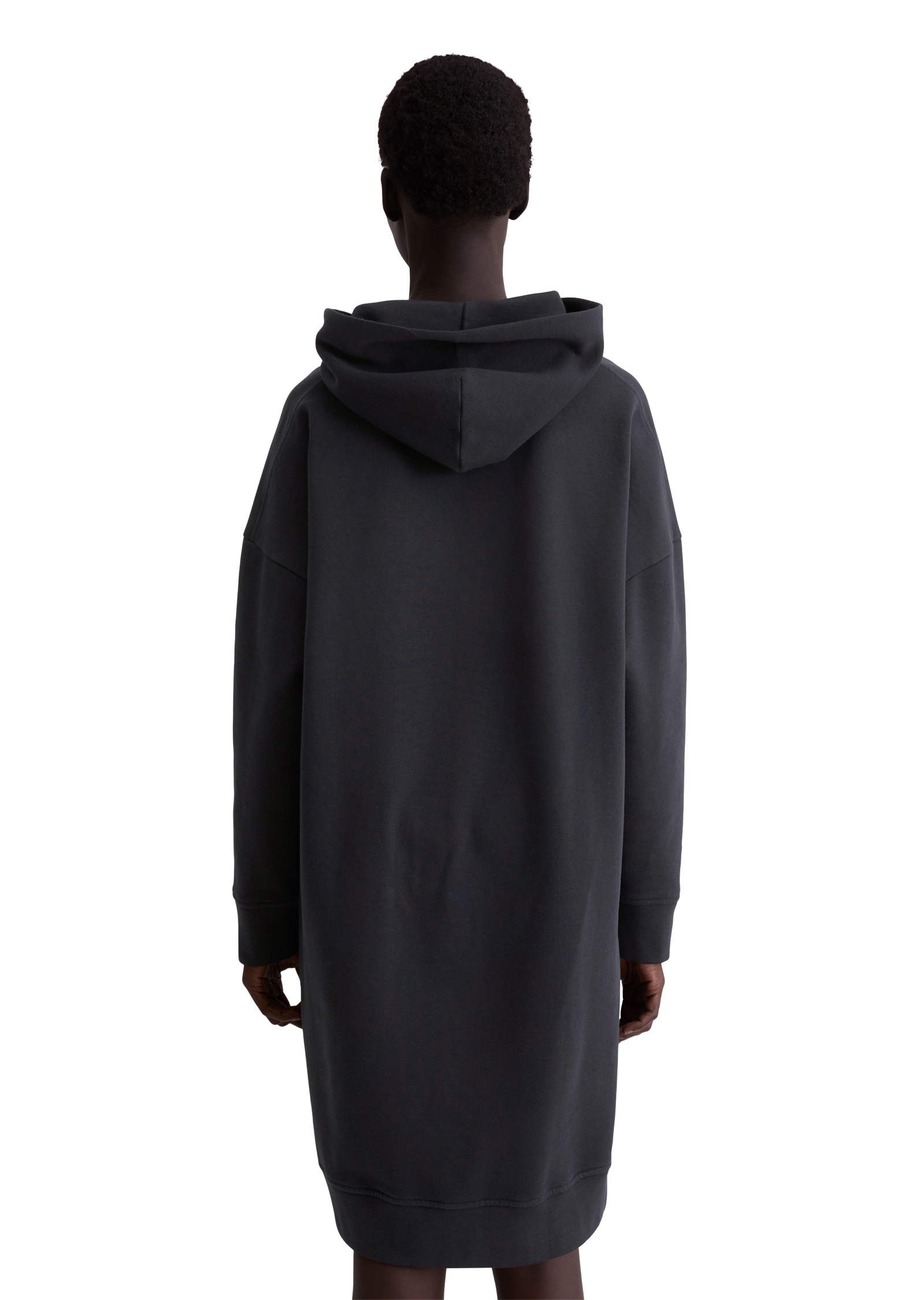 Marc O'Polo Robe en sweat »mit Kapuze« Ton-in-Ton-Markenstickerei