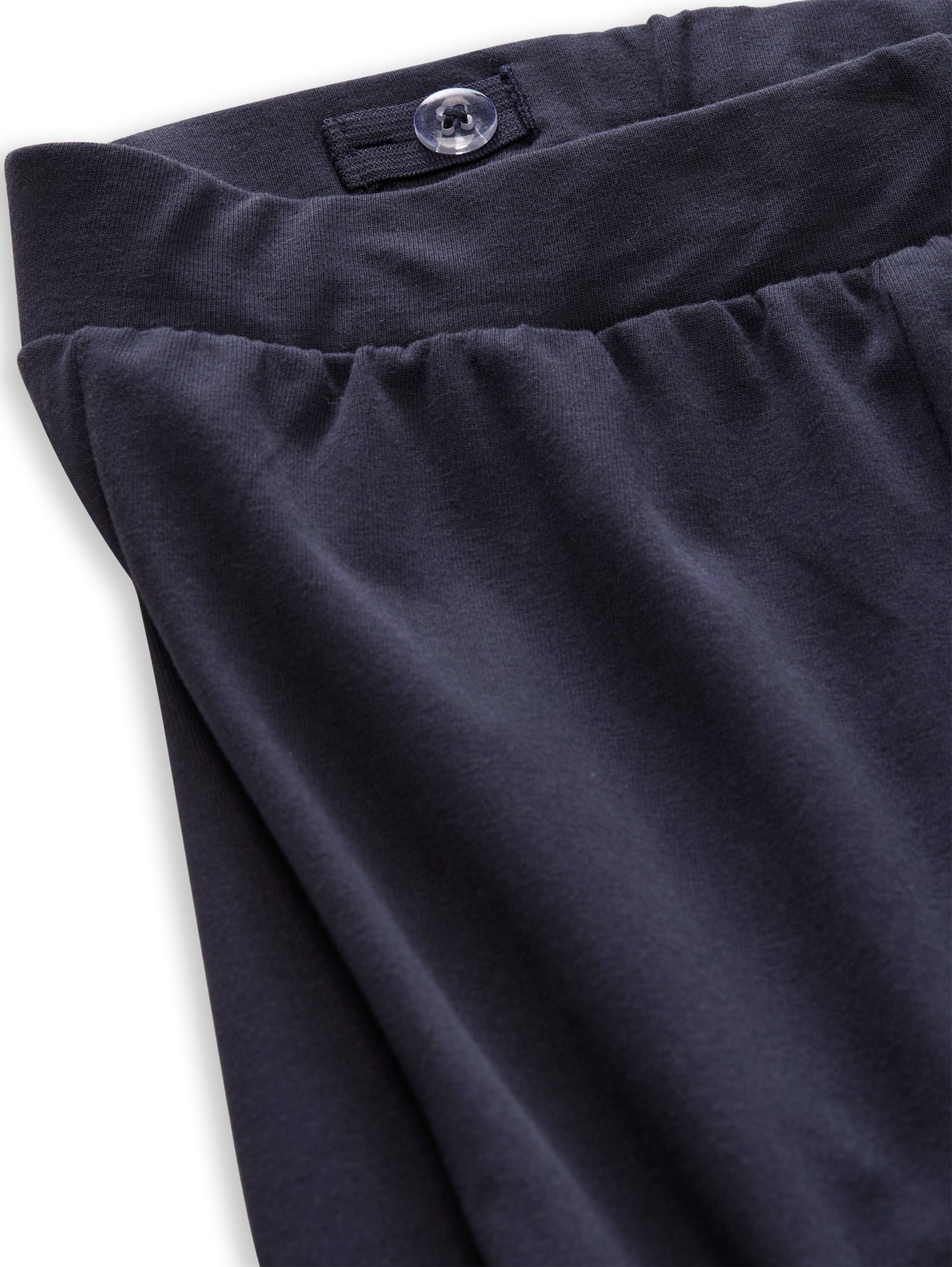 TOM TAILOR Leggings  aus elastischer Baumwollmischung, mit Markenlabel