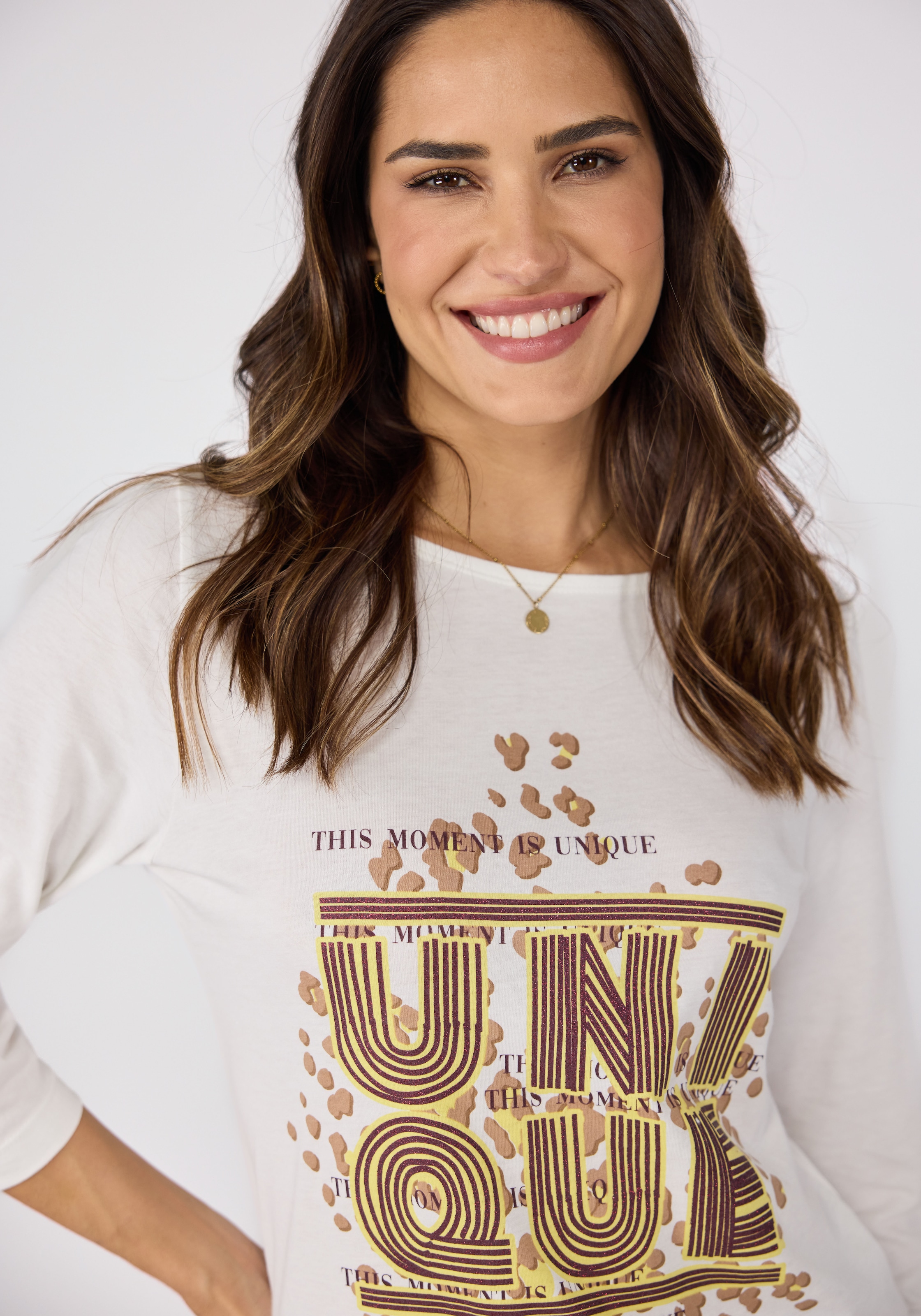 Lieblingsstück Langarmshirt »WillaL«, mit Frontprint