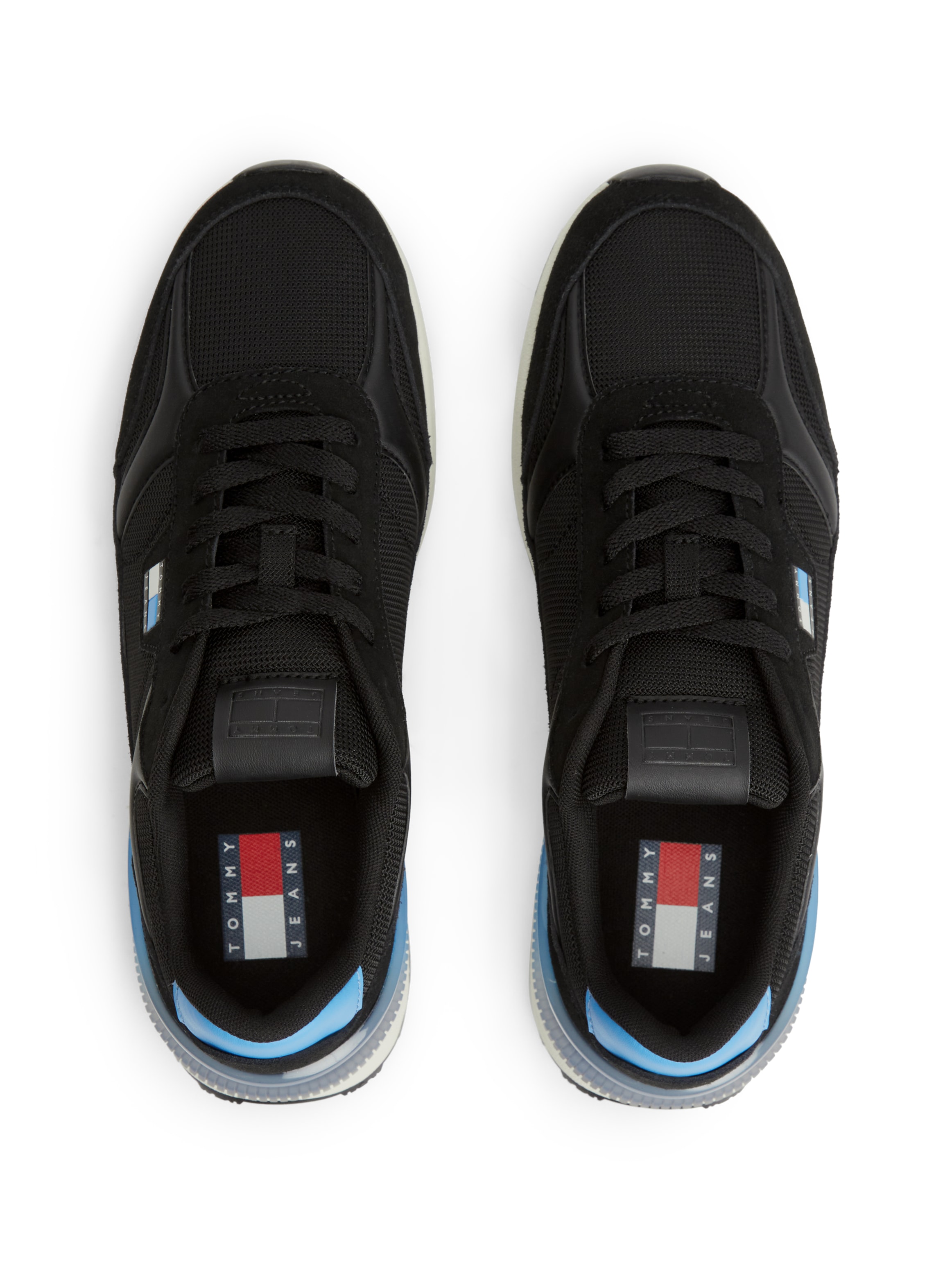 Tommy Jeans Sneaker »TJM TECHNICAL RUNNER ESS«  Freizeitschuh, Schnürschuh mit Farbdetails