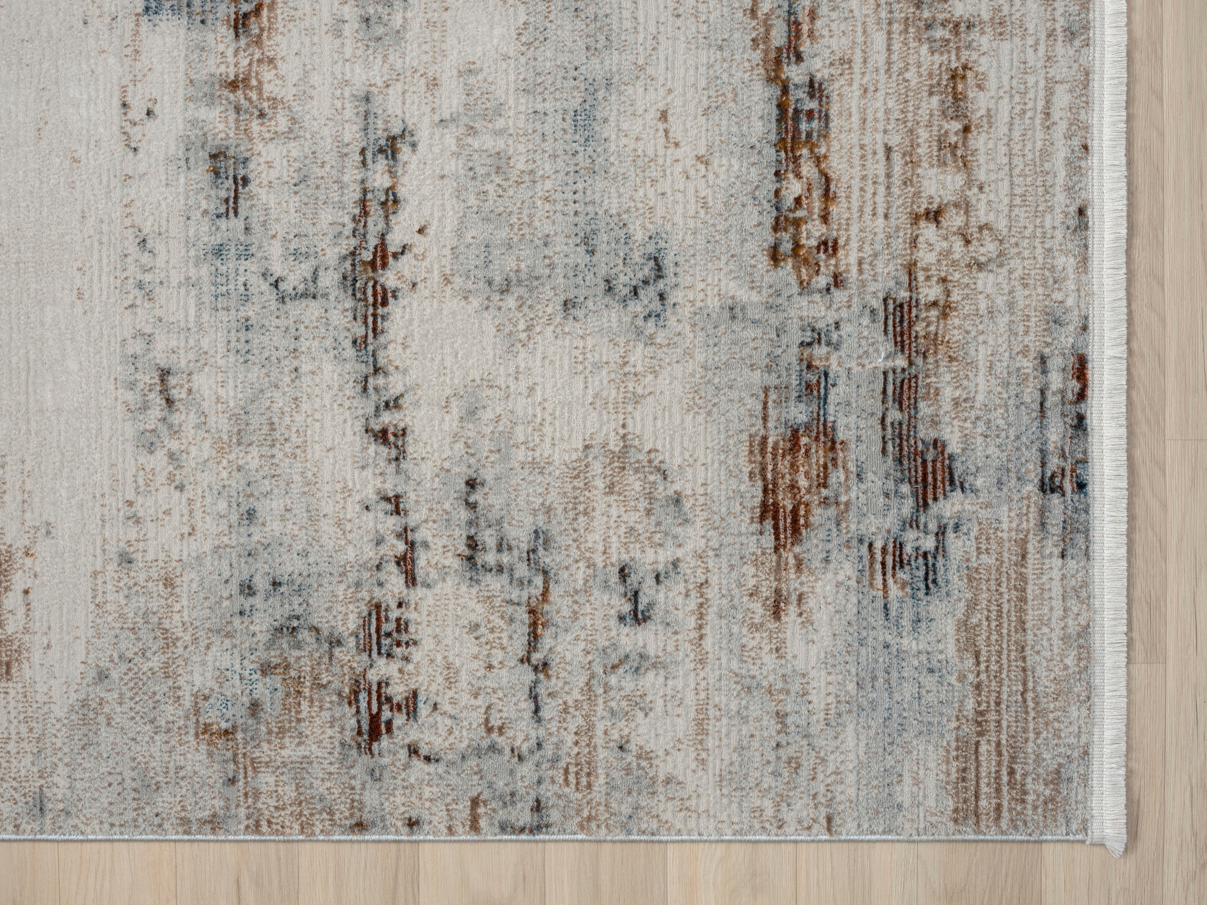 Myflair Möbel & Accessoires Teppich »Esme 1« rechteckig 8 mm Höhe Kurzflor, Vintage Look, besonders weich durch Microfaser