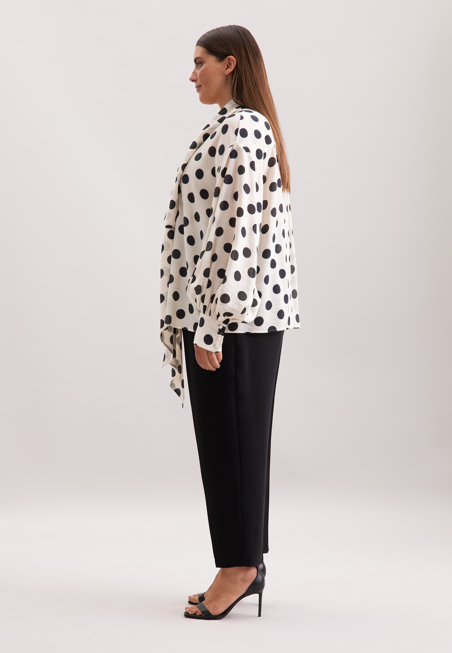 seidensticker Chemisier à volants »Schwarze Rose« 1/1 Druck