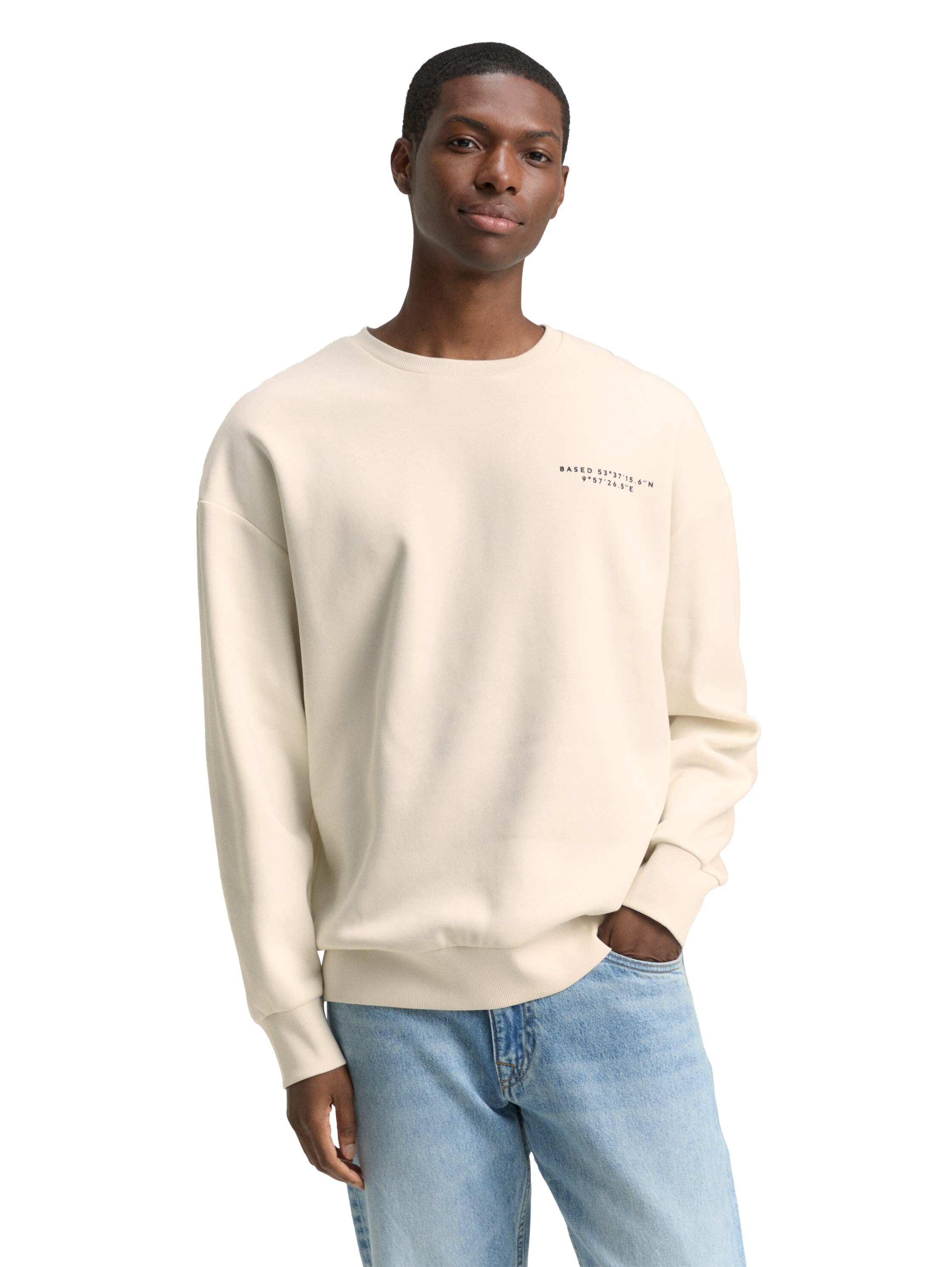 Image of TOM TAILOR Denim Sweatshirt, mit Schriftzügen