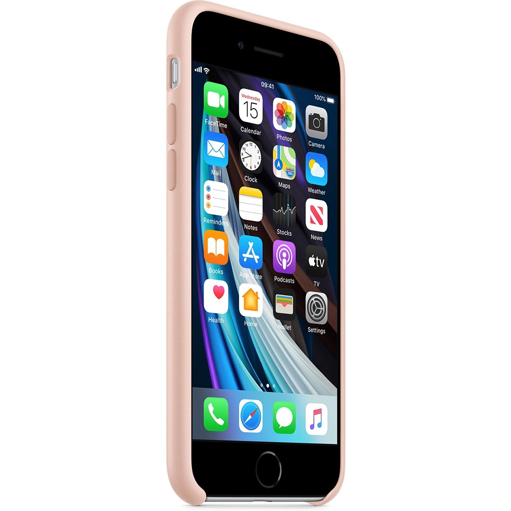 Apple Smartphone-Hülle »Apple iPhone SE 2020 Silicone Case Pink«, iPhone SE (2. Gen), MXYK2ZM/A