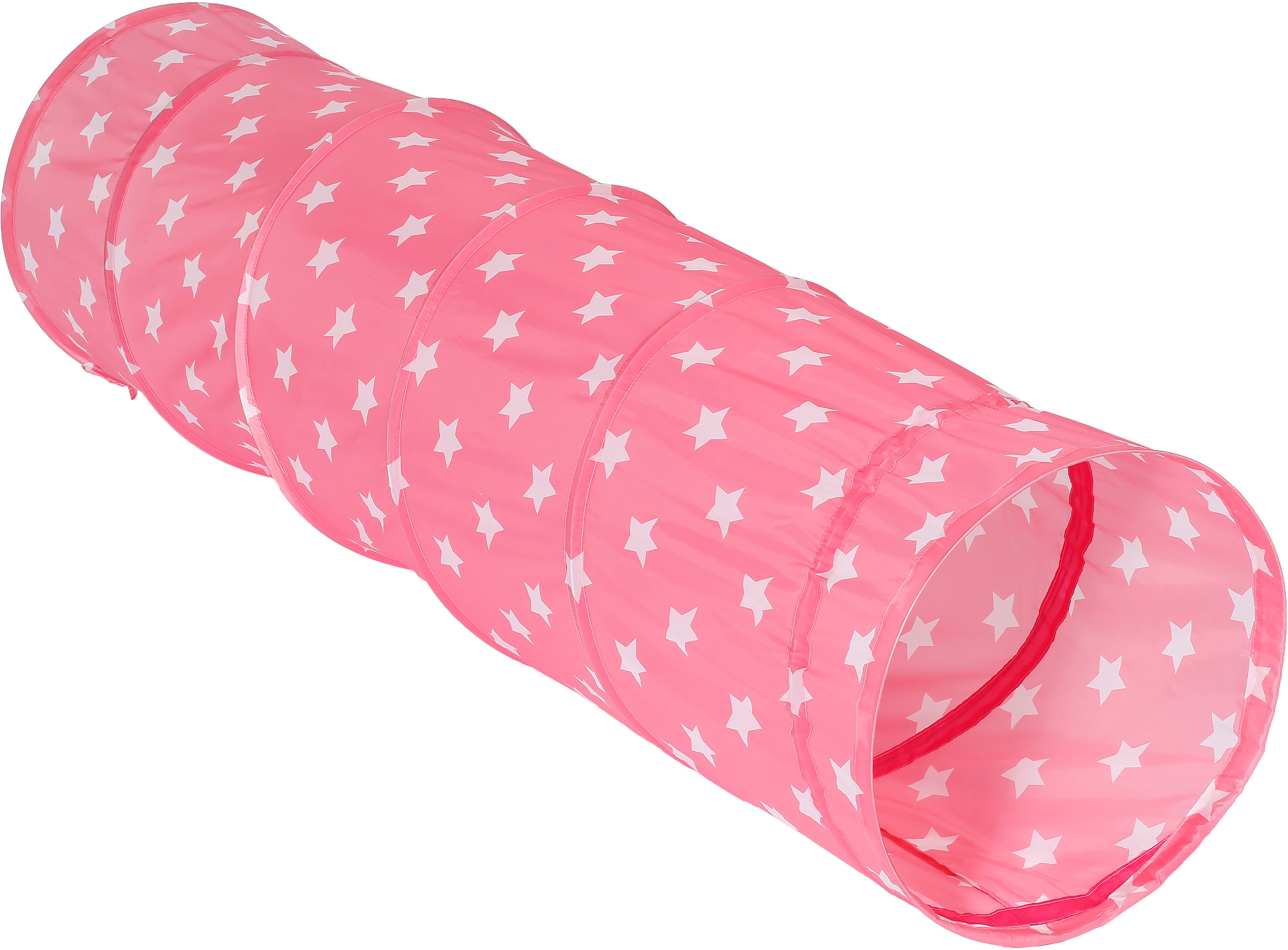Image of Knorrtoys® Spieltunnel »Pink White Stars« bei Ackermann Versand Schweiz