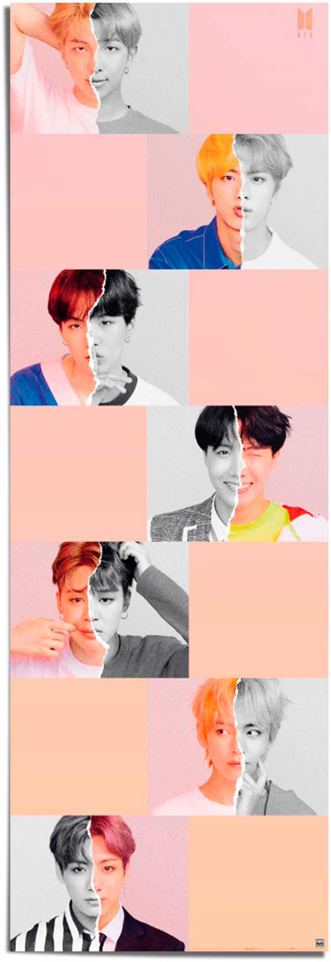 Image of Reinders Poster "BTS - selfie"