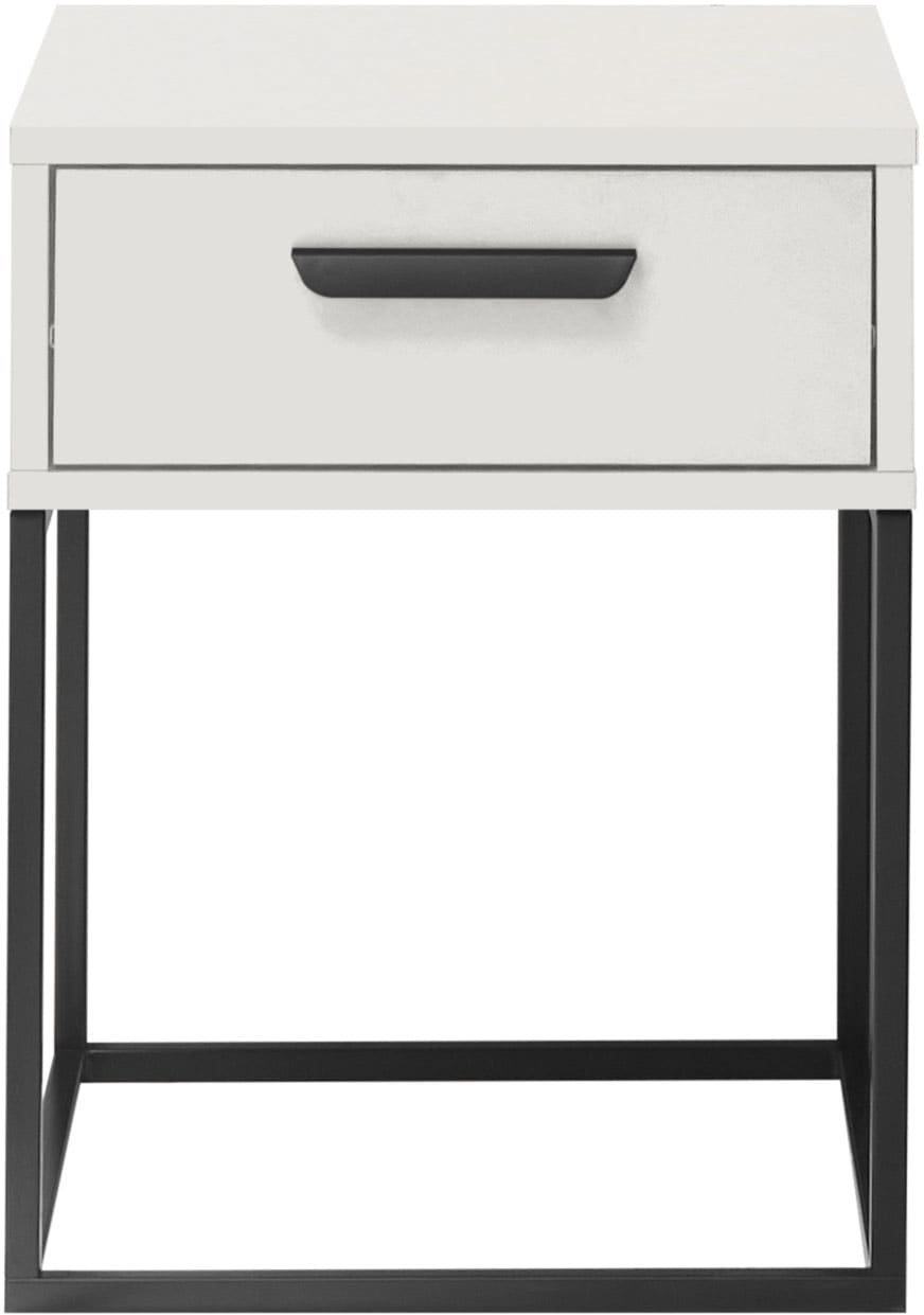 Schlafkontor Nachtkommode »Suna Kommode, Nachttisch, Nachtschrank« auf Metallgestell