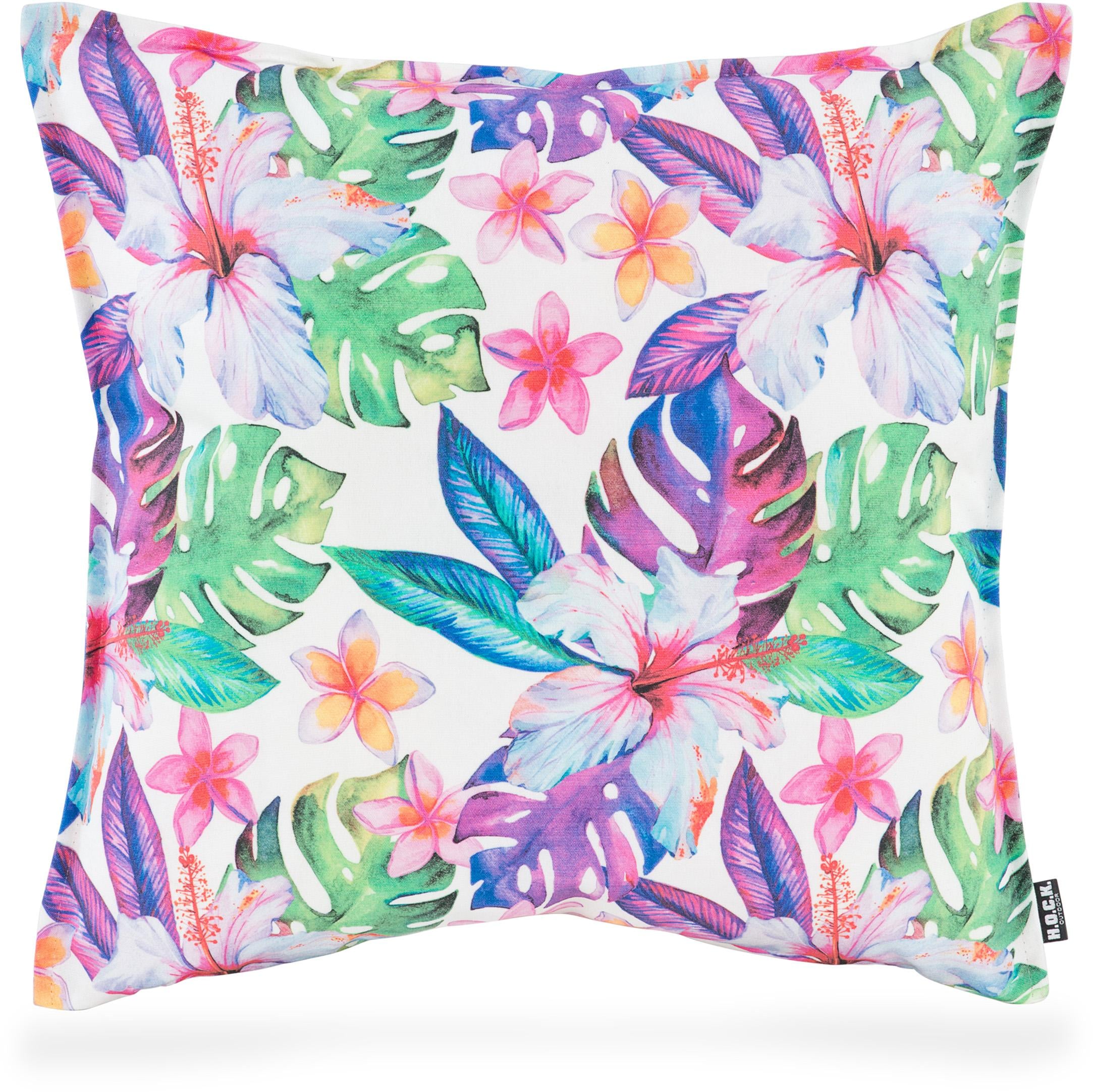 Image of H.O.C.K. Dekokissen "Garden 5" bunte Blätter, Kissenhülle mit Füllung, 1 Stück