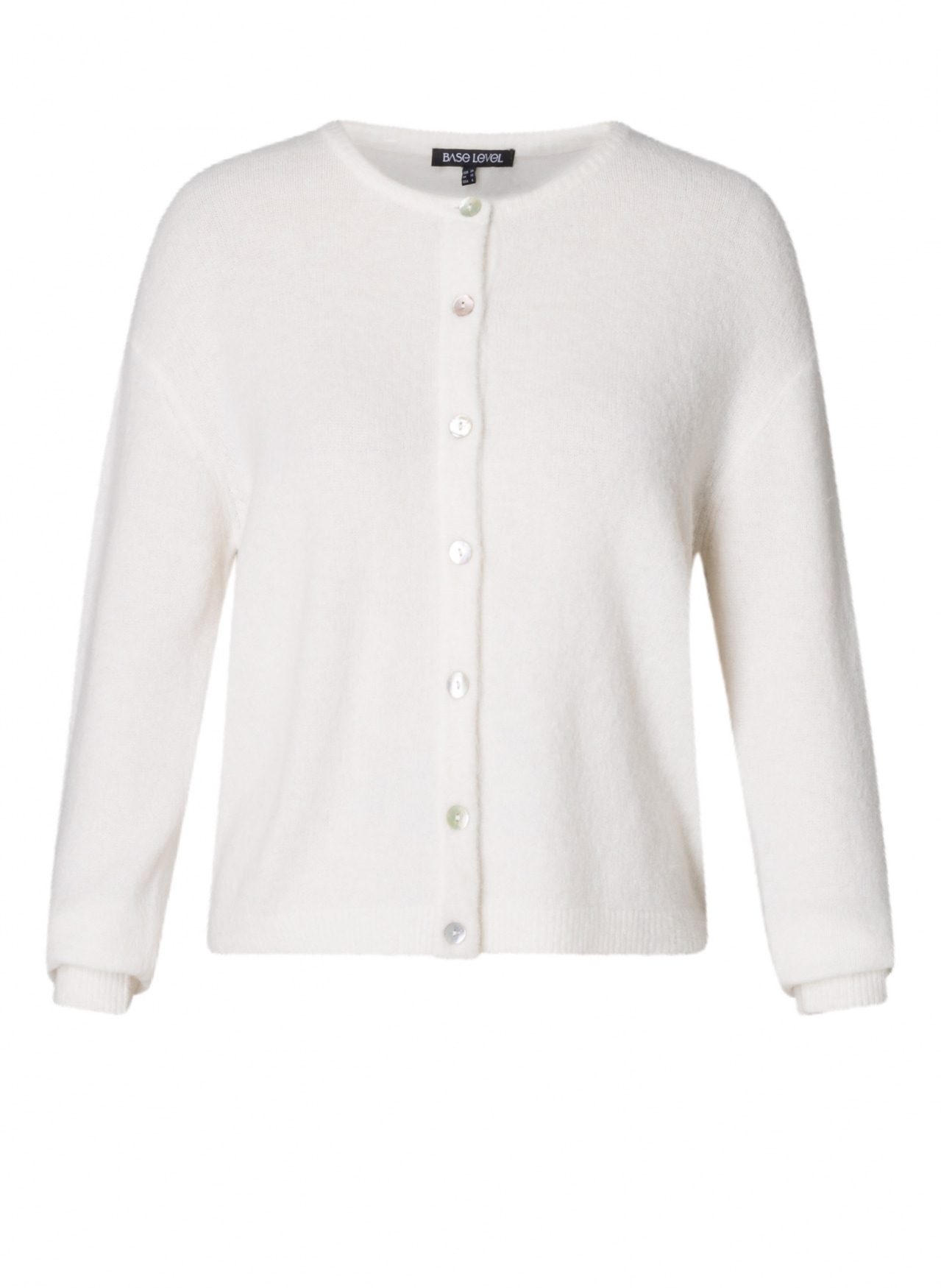 Base Level Cardigan »Yuli«, mit Woll-Anteil und Knopfleiste