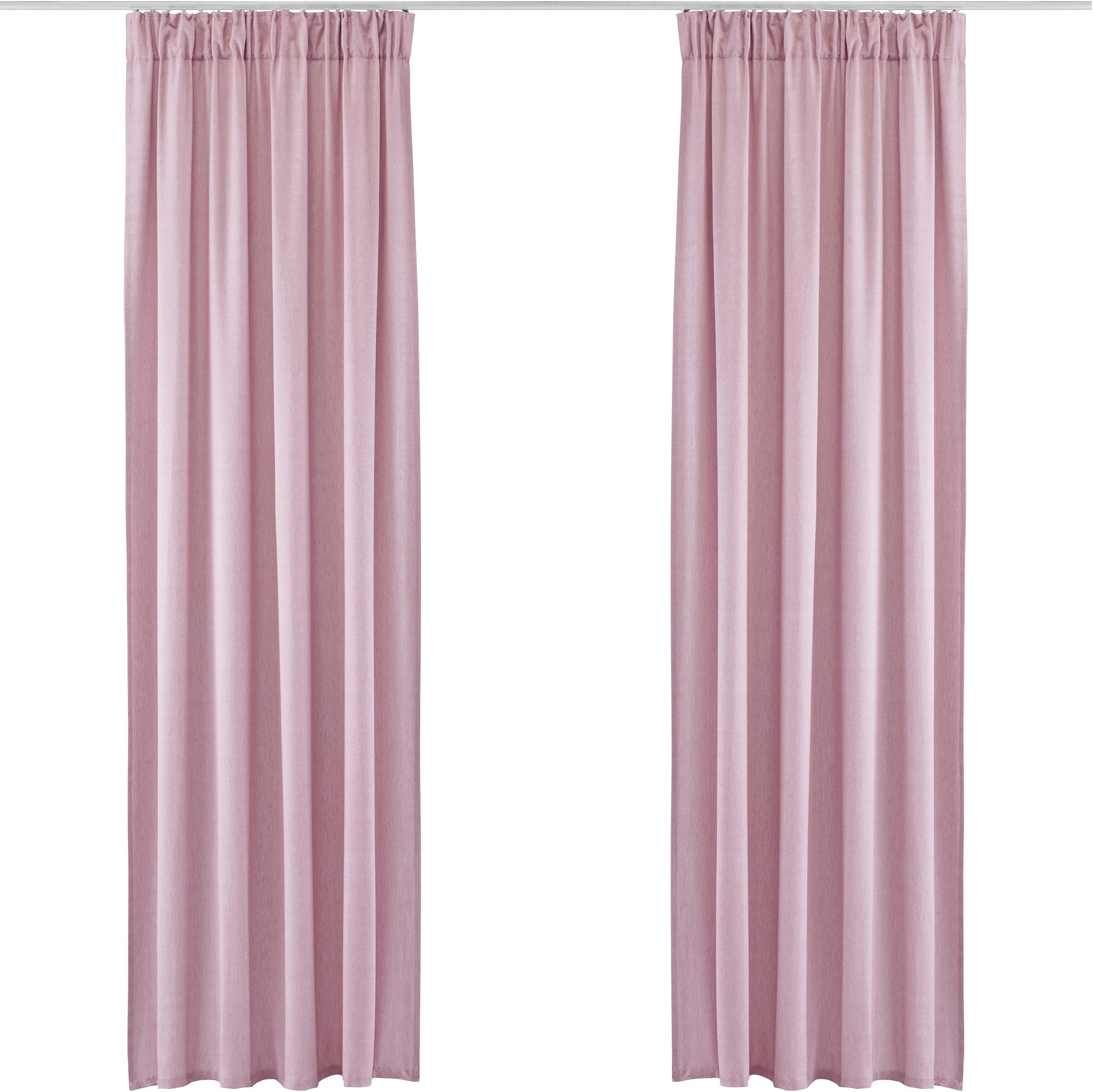 Image of Home affaire Vorhang »Trier«, (1 St.), blickdicht, Bio Baumwolle, monochrom, basic bei Ackermann Versand Schweiz