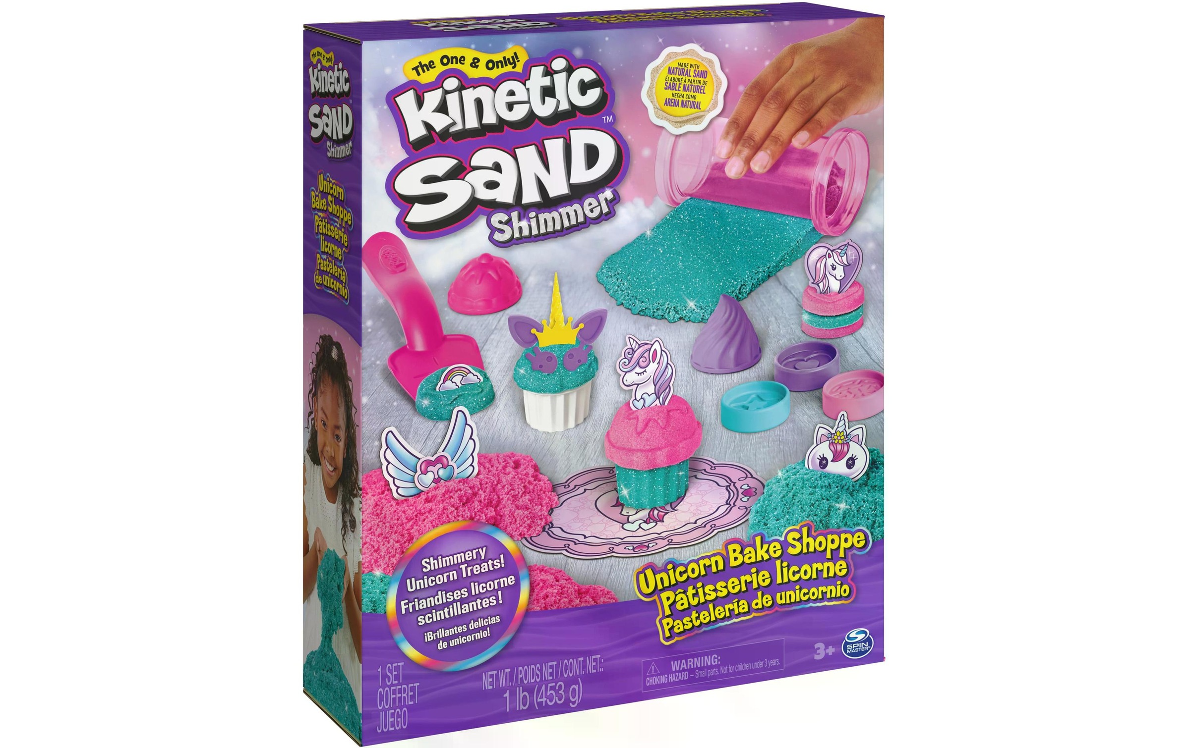 Spielwelt »Spinmaster Sand Kinetic Unicorn Bake Shoppe«