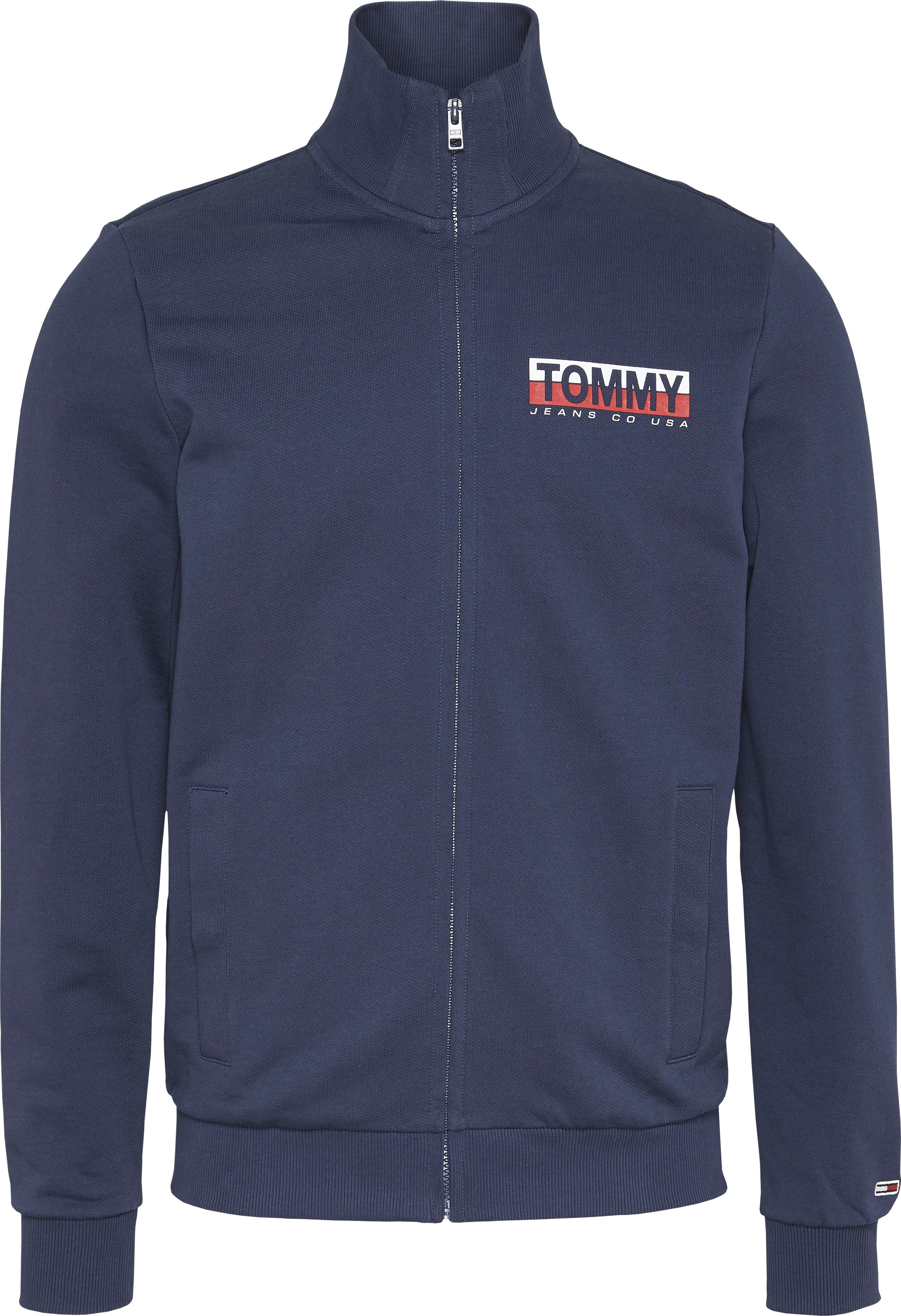 TOMMY JEANS Sweatjacke »TJM GRAPHIC ZIPTHRU«