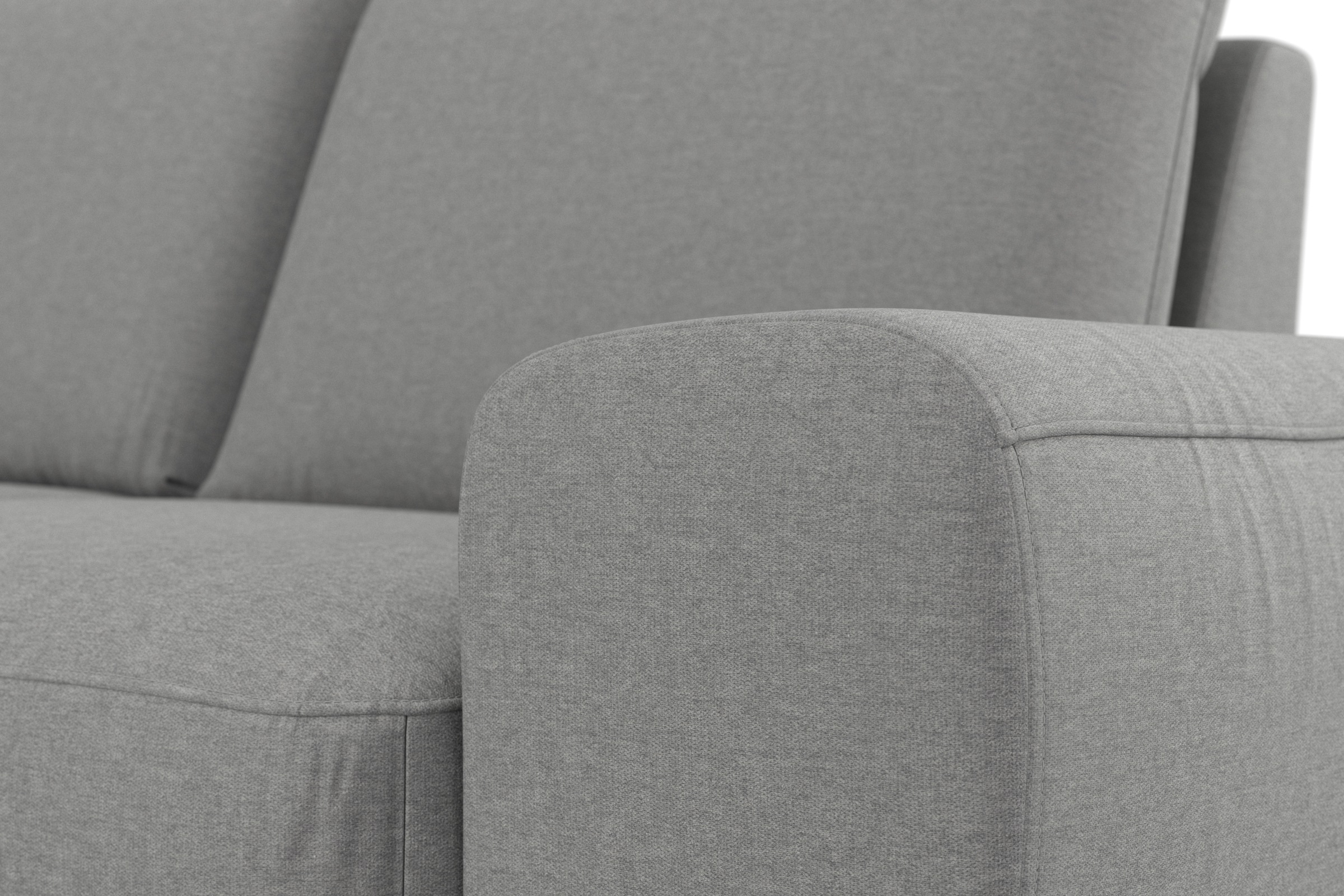 sit&more Ecksofa »Cinturo L-Form«, inklusive Sitztiefenverstellung und Federkern, Sitzhöhe 48 cm