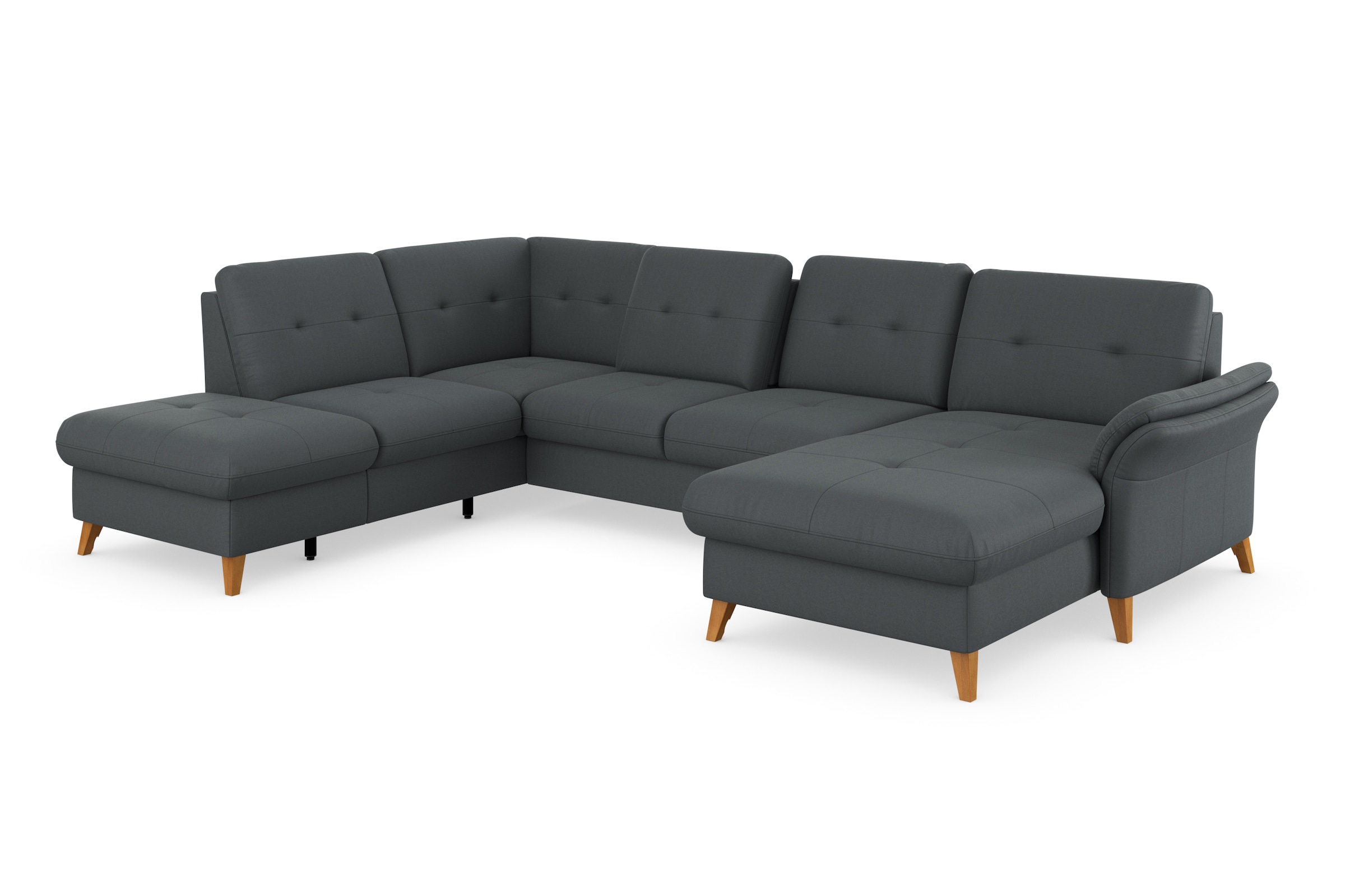 sit&more Wohnlandschaft »Göteborg« inkl. Sitztiefenverstellung, wahlweise mit Bettfunktion & Bettkasten