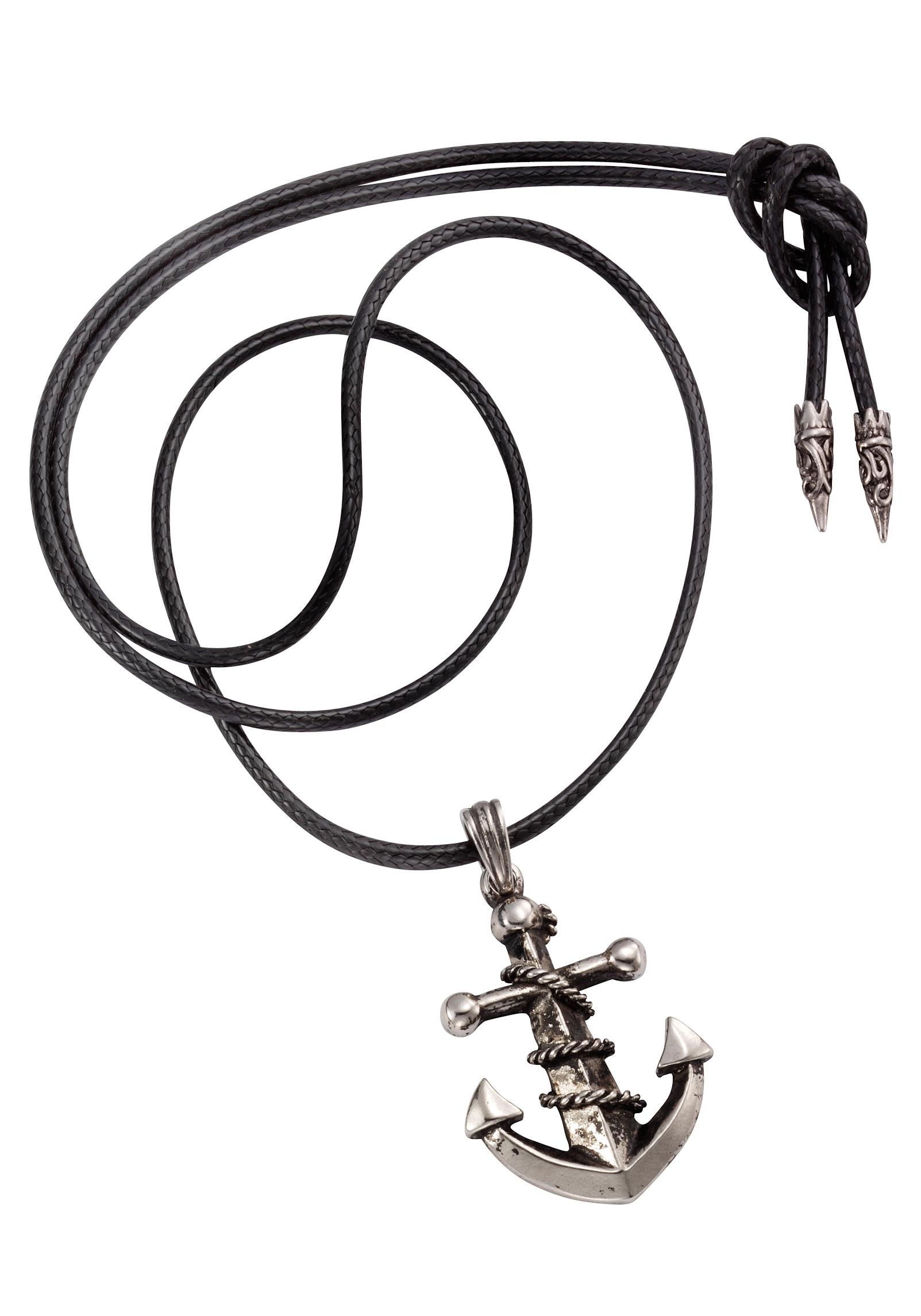 Image of J.Jayz Kette mit Anhänger »Ankerkreuz im Used Look« bei Ackermann Versand Schweiz