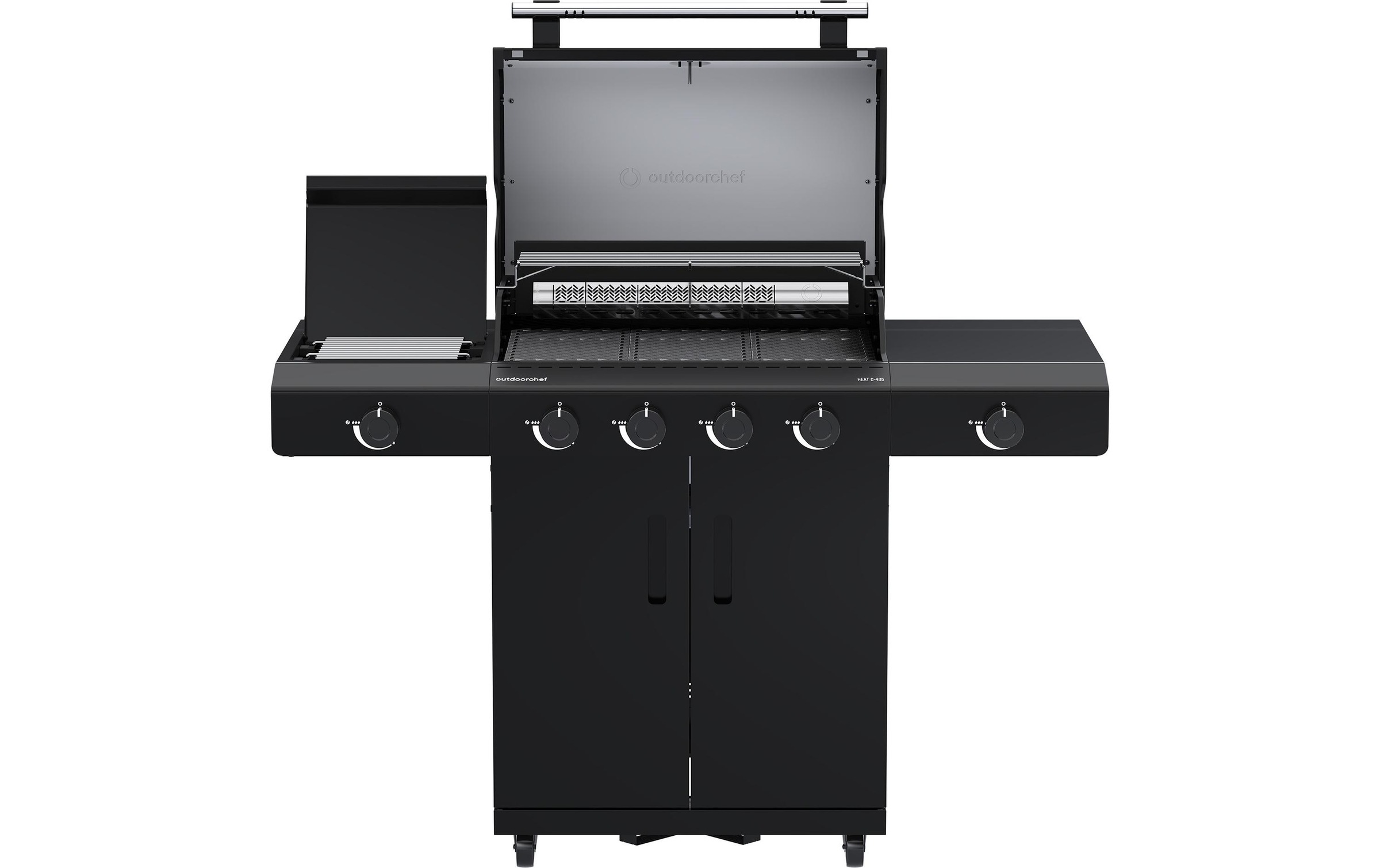 OUTDOORCHEF Gasgrill »Heat C-435 RB« Leistungsstarke 4-Brenner Grillstation