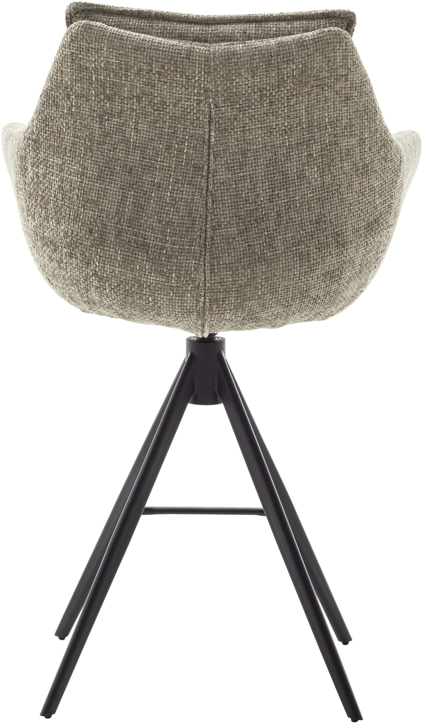 MCA furniture Bistrostuhl »Parker Tresenstuhl mit Armlehnen Tresenhocker«, (Set), 2 St., Struktur weich, Barhocker,Barmoebel,Barstuhl,360° drehbar,mit Lehne,belastbar 120 kg