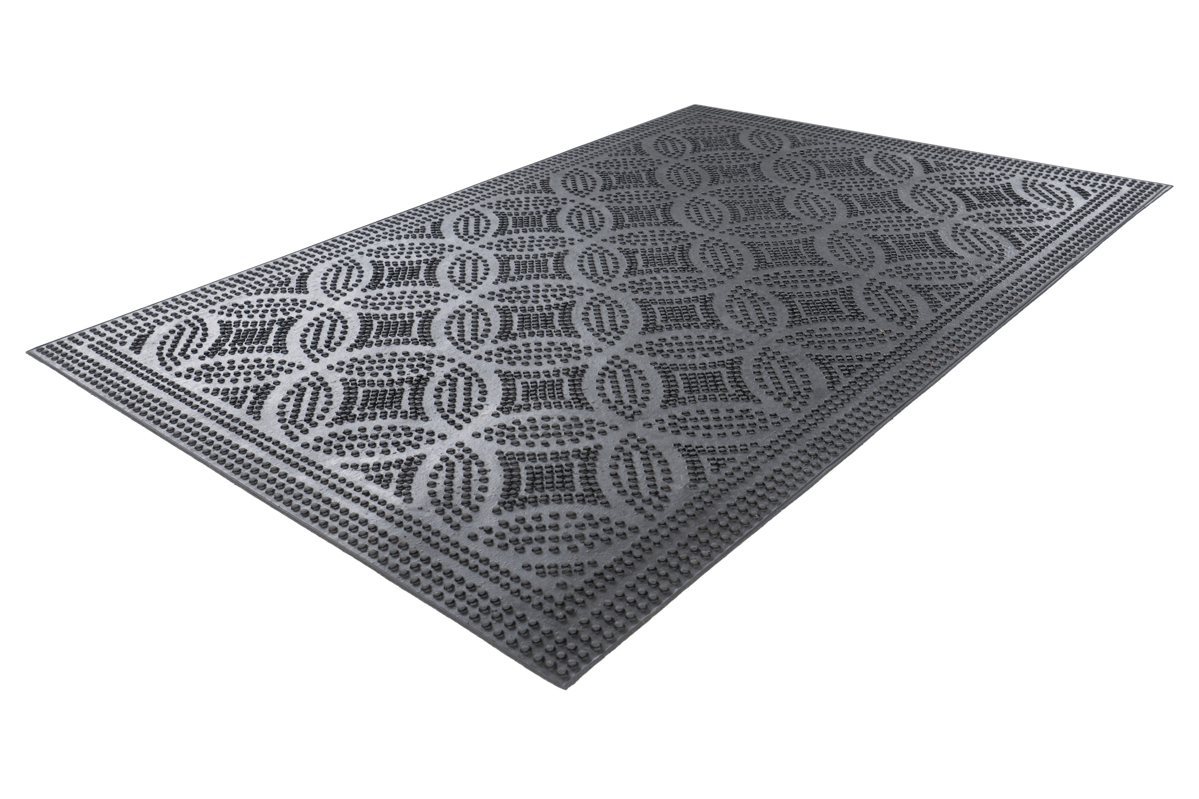 Kayoom Tapis de sol »Elegant Entry 225« Rectangulaire 6 mm Höhe Türmatte, Gummi, Eingang