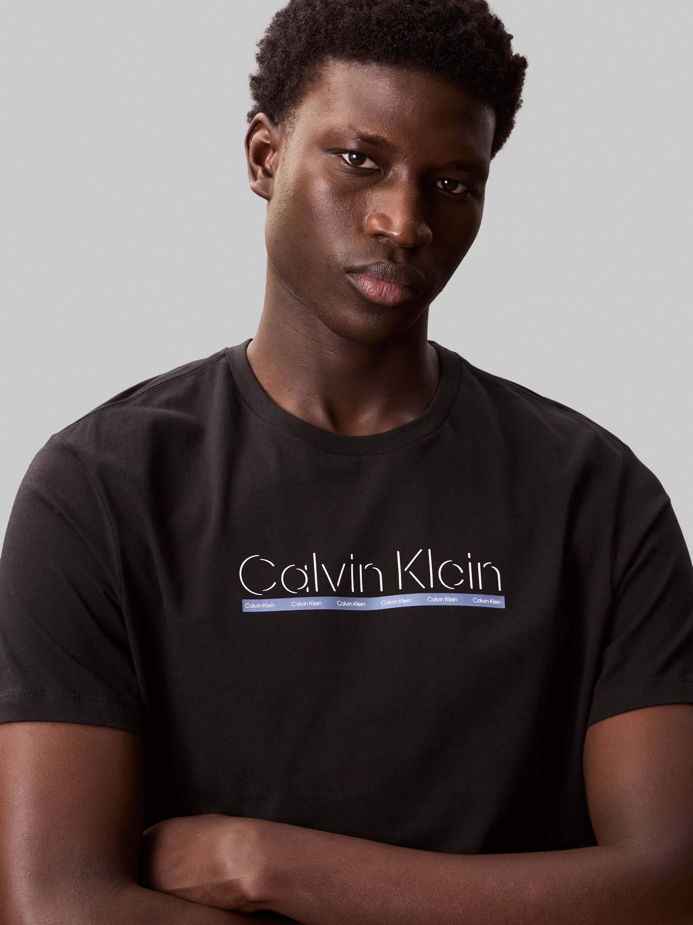 Calvin Klein T-shirt »SS 30s E SPRTSWR 2 G« mit Logo-Schriftzug