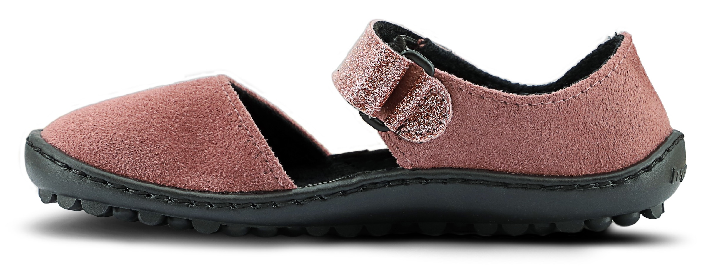 Leguano Chaussures pieds nus »LEGUANITO JARINA«  , Halbschuh, Bequemschuh mit Glitzer und Herzapplikation