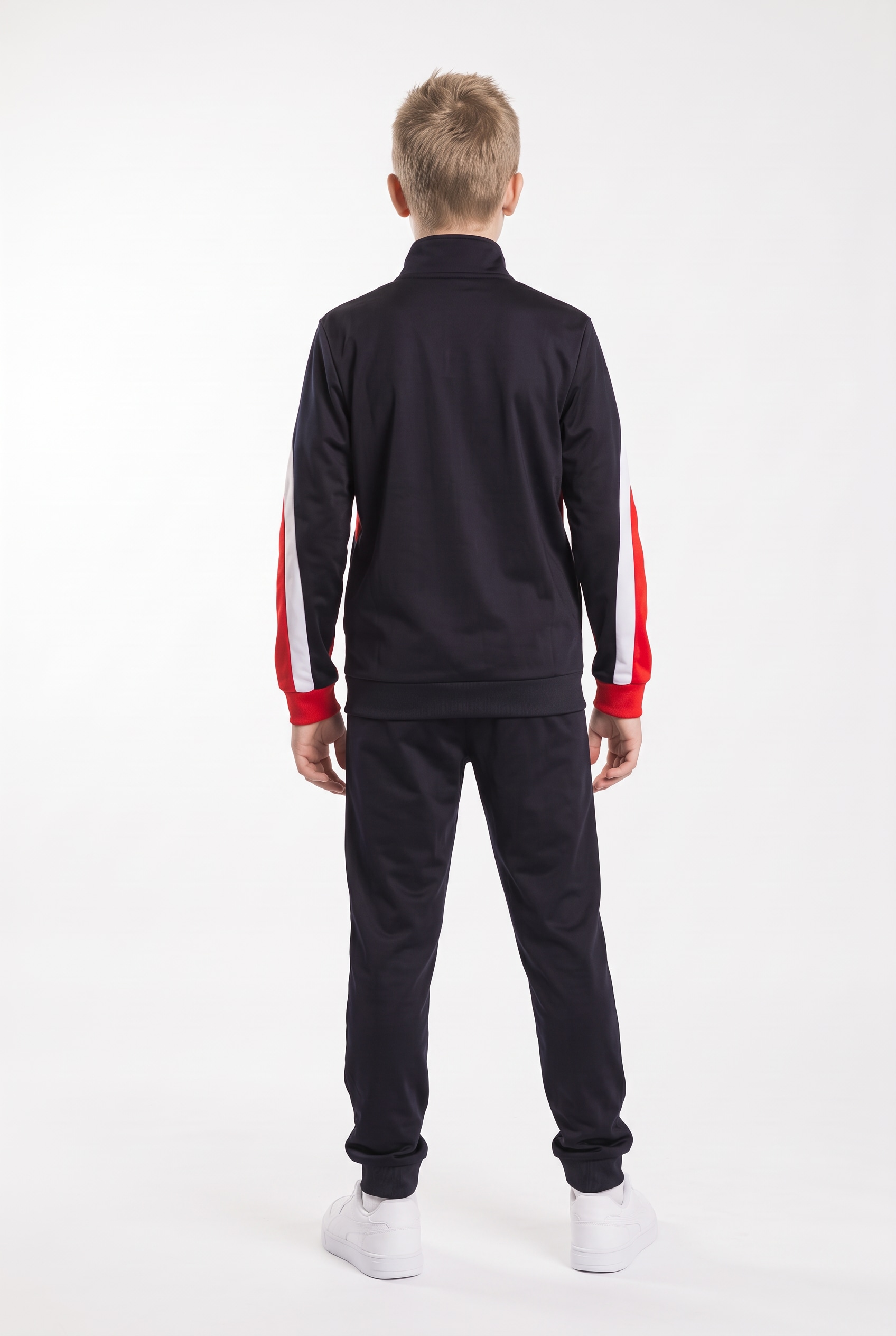 PUMA Combinaison d'entraînement »ESS BLOCK POLY SUIT B« 2 ensemble deux pièces, avec fermeture éclair sur le haut, coupe regular