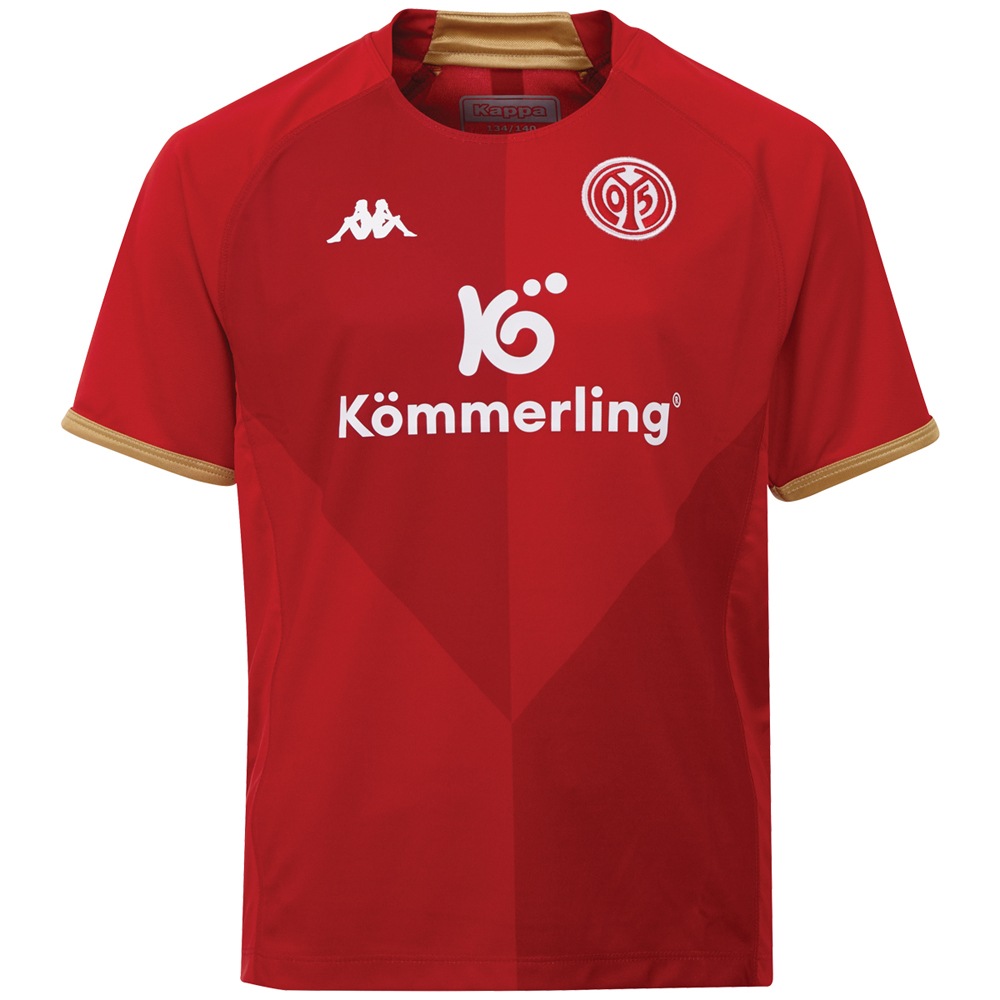 Image of Kappa Fussballtrikot, Mainz 05 Heim Kids Saison 22-23 bei Ackermann Versand Schweiz
