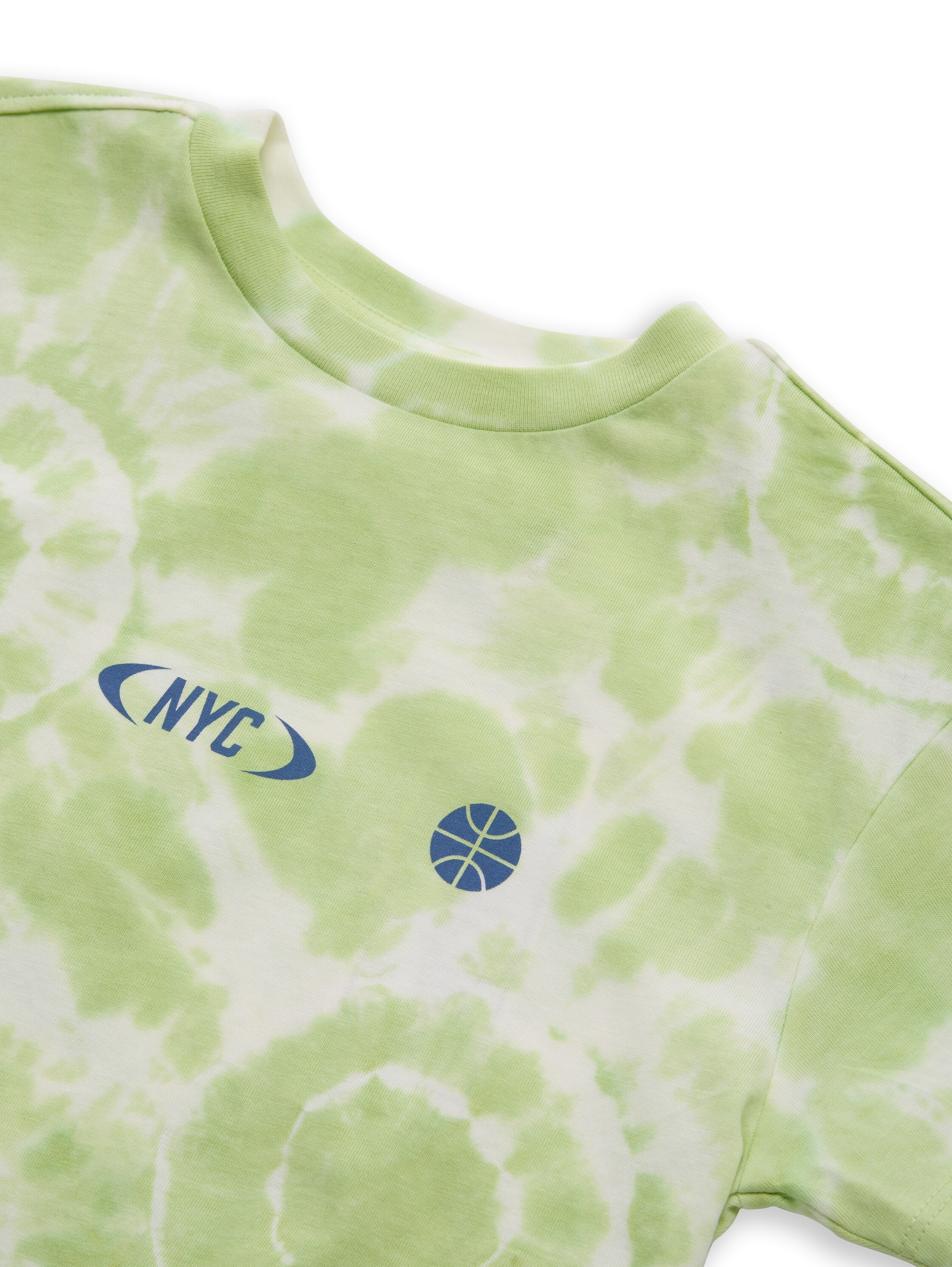 TOM TAILOR T-shirt mit Tie-Dye Muster