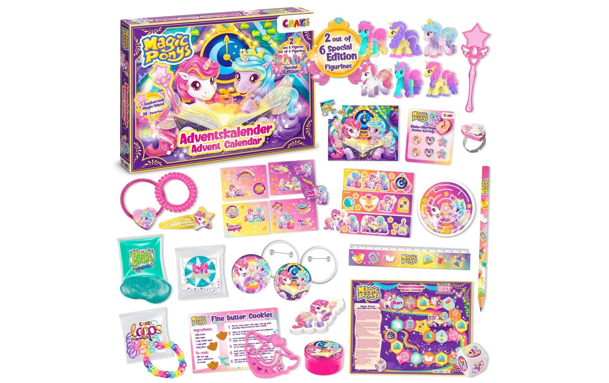 CRAZE Adventskalender »Magic Ponys« ab 3 Jahren