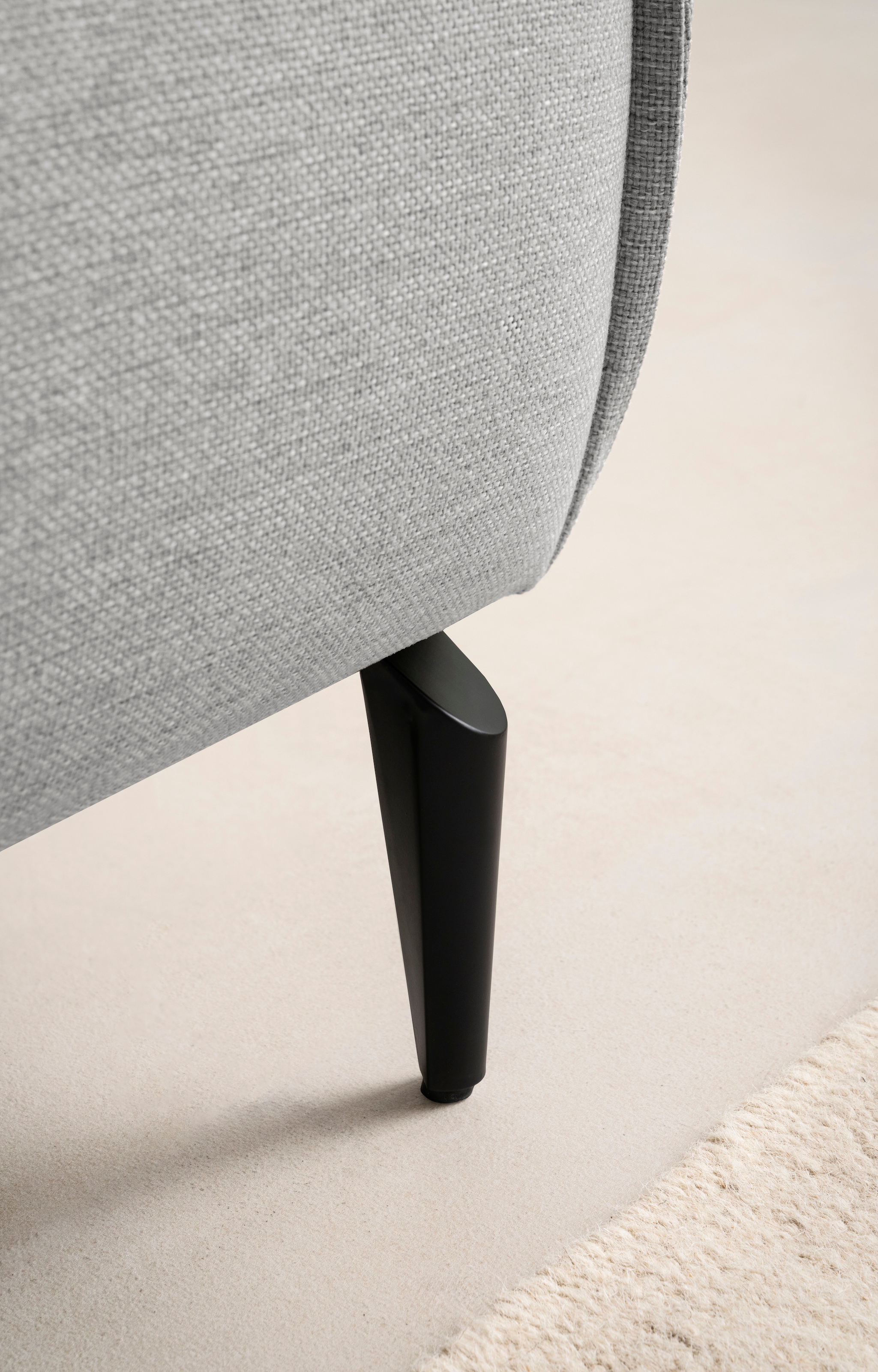 GOODproduct Groupe de sièges »TVINNU, Polsterecke L-Form, Schlaffunktion, mit Hocker« Ensemble,  Set, stellbar zum Schlafsofa (Krokodilverbinder)