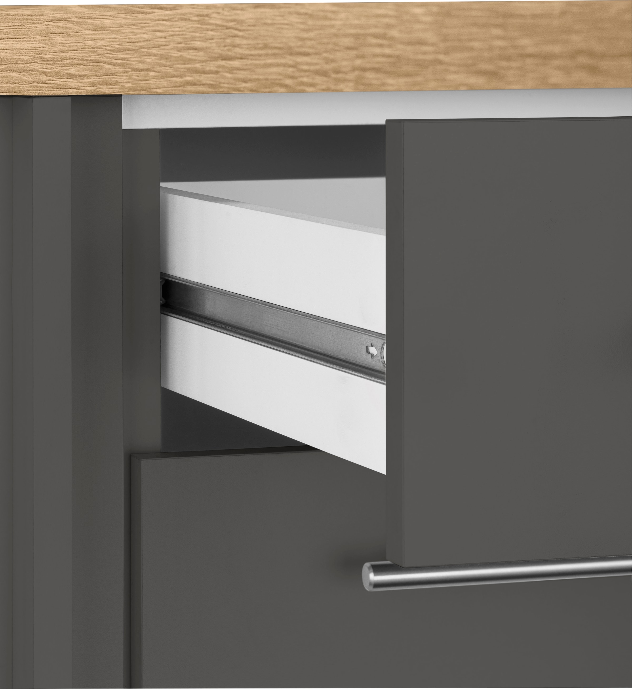 wiho Küchen Meuble bas d'angle »Unna« 110 cm breit