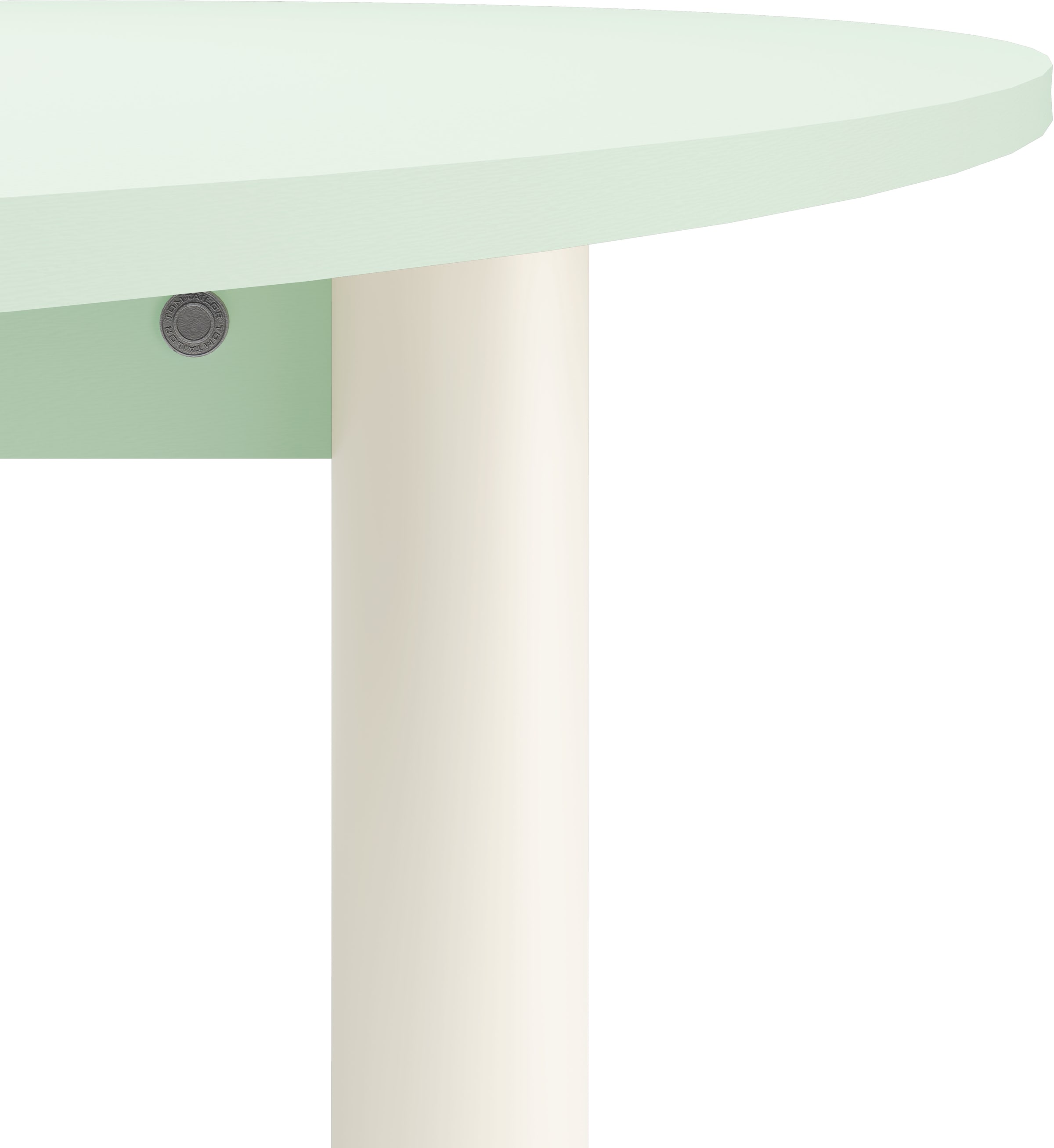 TOM TAILOR HOME Esstisch »COLOR TABLE« 1 Stk. tlg. Esstisch, 4-Fuss, 3 Grössen, 3 Dekorfarben, 4 Fussfarben, ABS-Kante