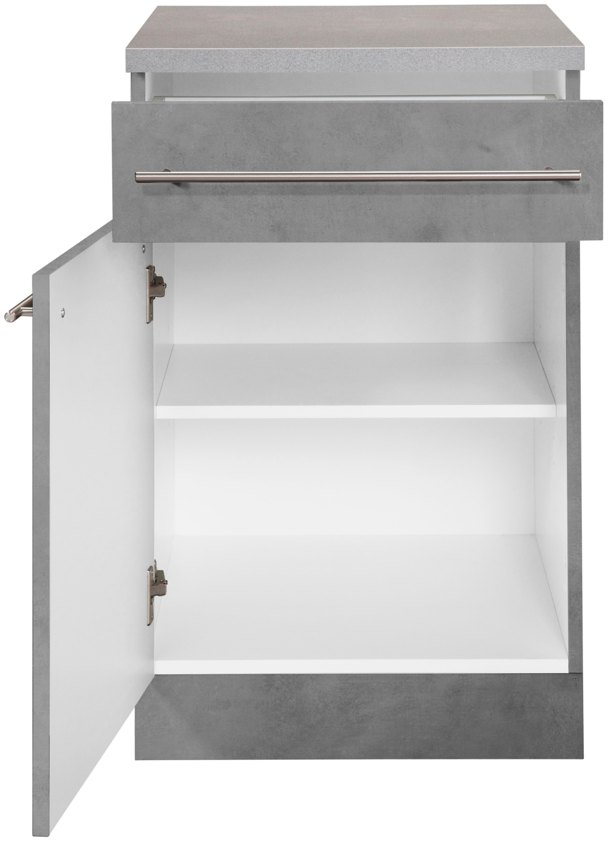 wiho Küchen Unterschrank »Chicago« 40 cm breit, 1 Schubkasten und 1 Tür