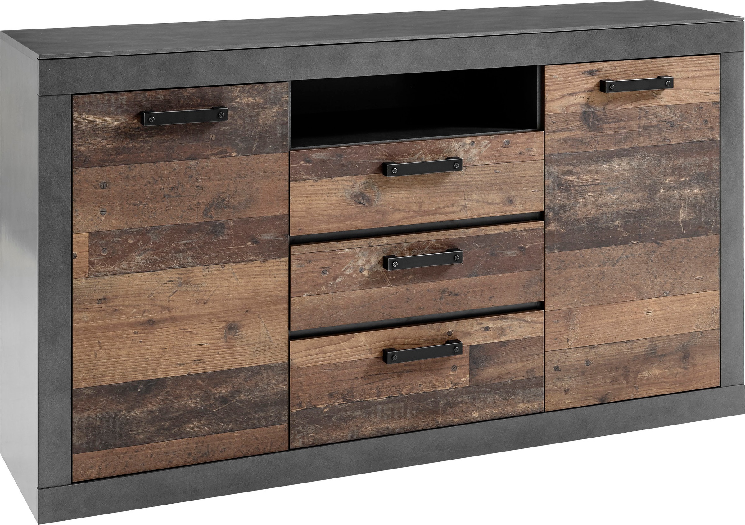 Image of Home affaire Sideboard »BROOKLYN«, in dekorativer Rahmenoptik bei Ackermann Versand Schweiz