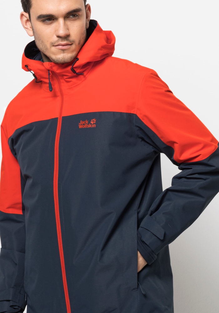 Jack Wolfskin 3-in-1-Funktionsjacke »GLAABACH 3IN1 JKT M«, mit Kapuze