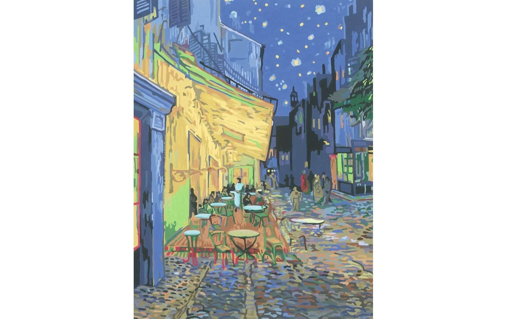 Ravensburger Peinture par numéros »CreArt, ART Collection, Café Terrace (Van Gogh)« fabriqué en Europe