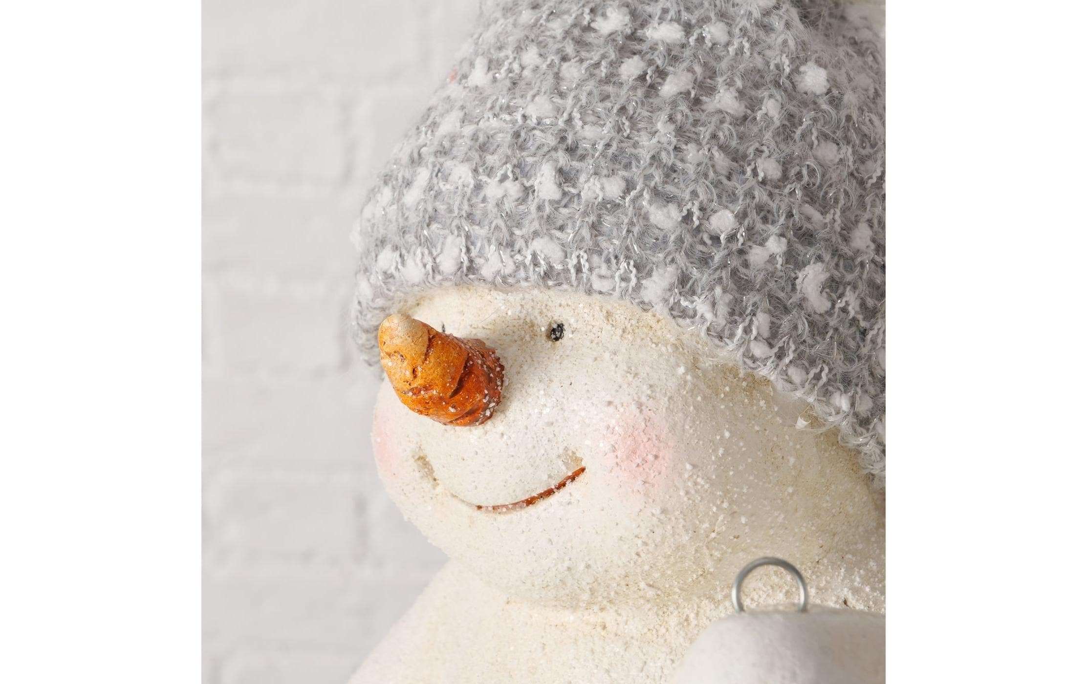 BOLTZE Weihnachtsfigur »Schneemann Harro Kunststoff, 30 x 42 cm«