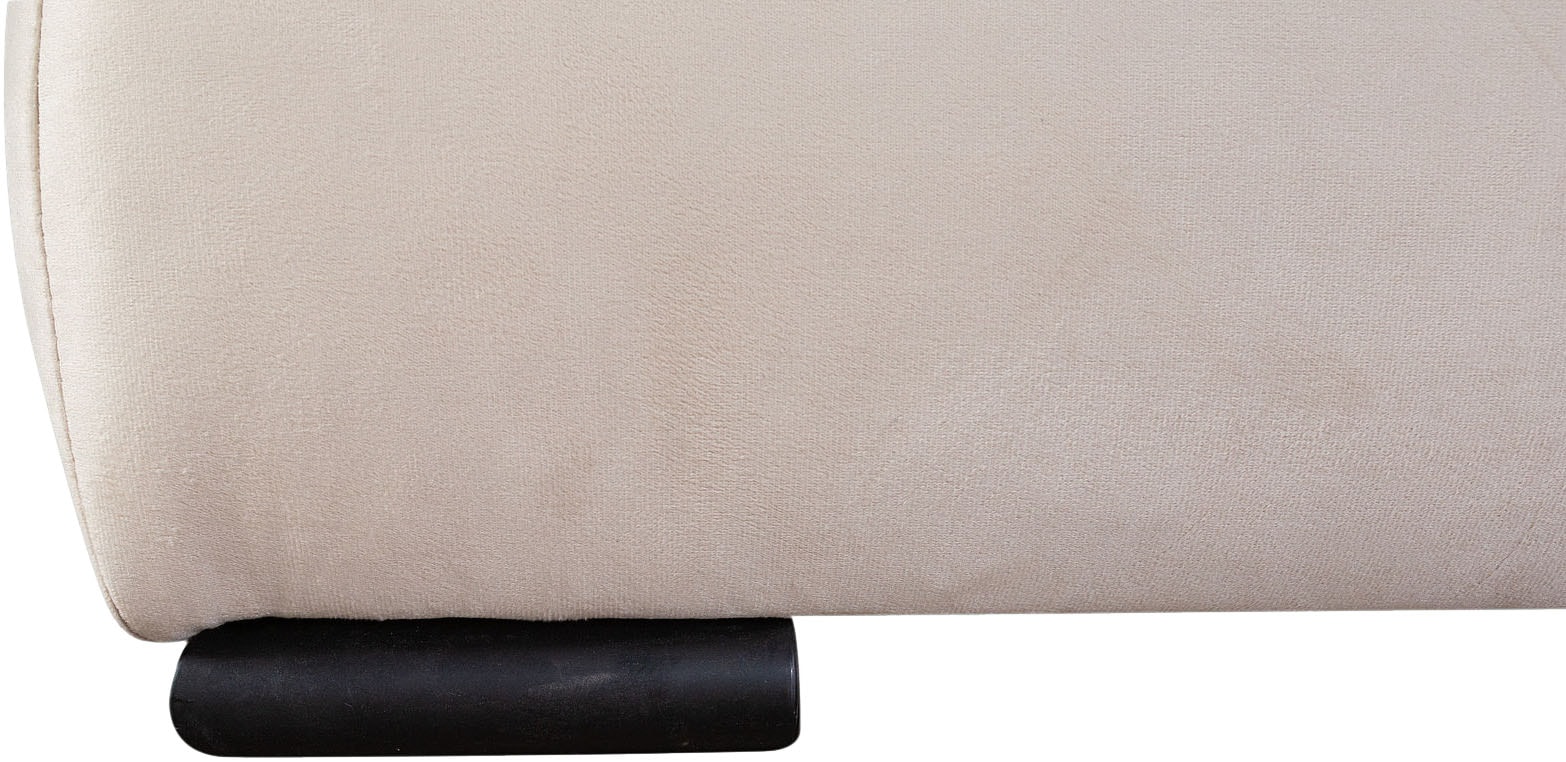 COLLECTION AB Schlafsofa »Chicago mit Bettfunktion, Schlafcouch«, inklusive Bettkasten, Cord-Samt Bezug, anthrazit