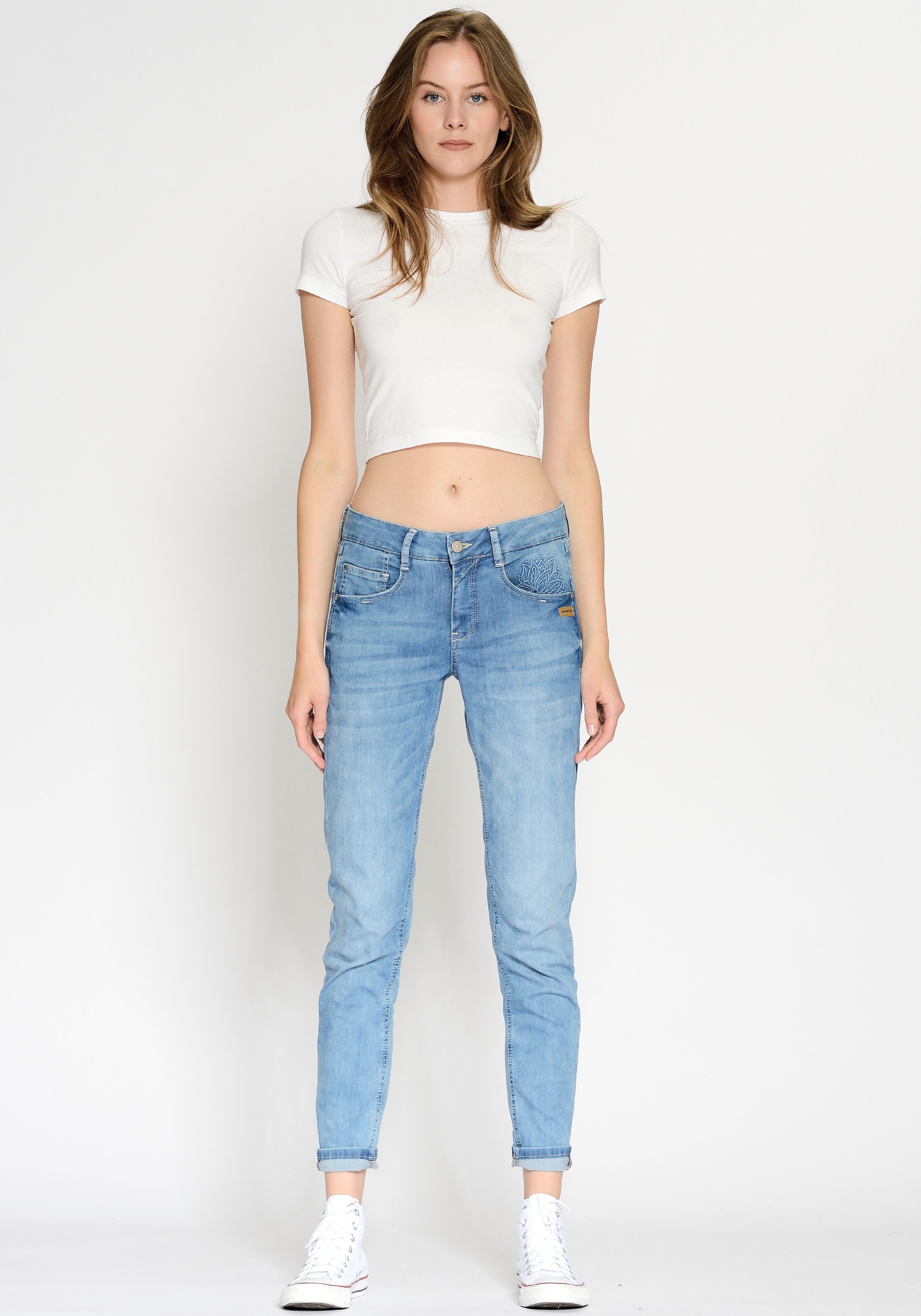 GANG Relax-fit-Jeans »94AMELIE«, mit doppelter rechter Gesässtasche