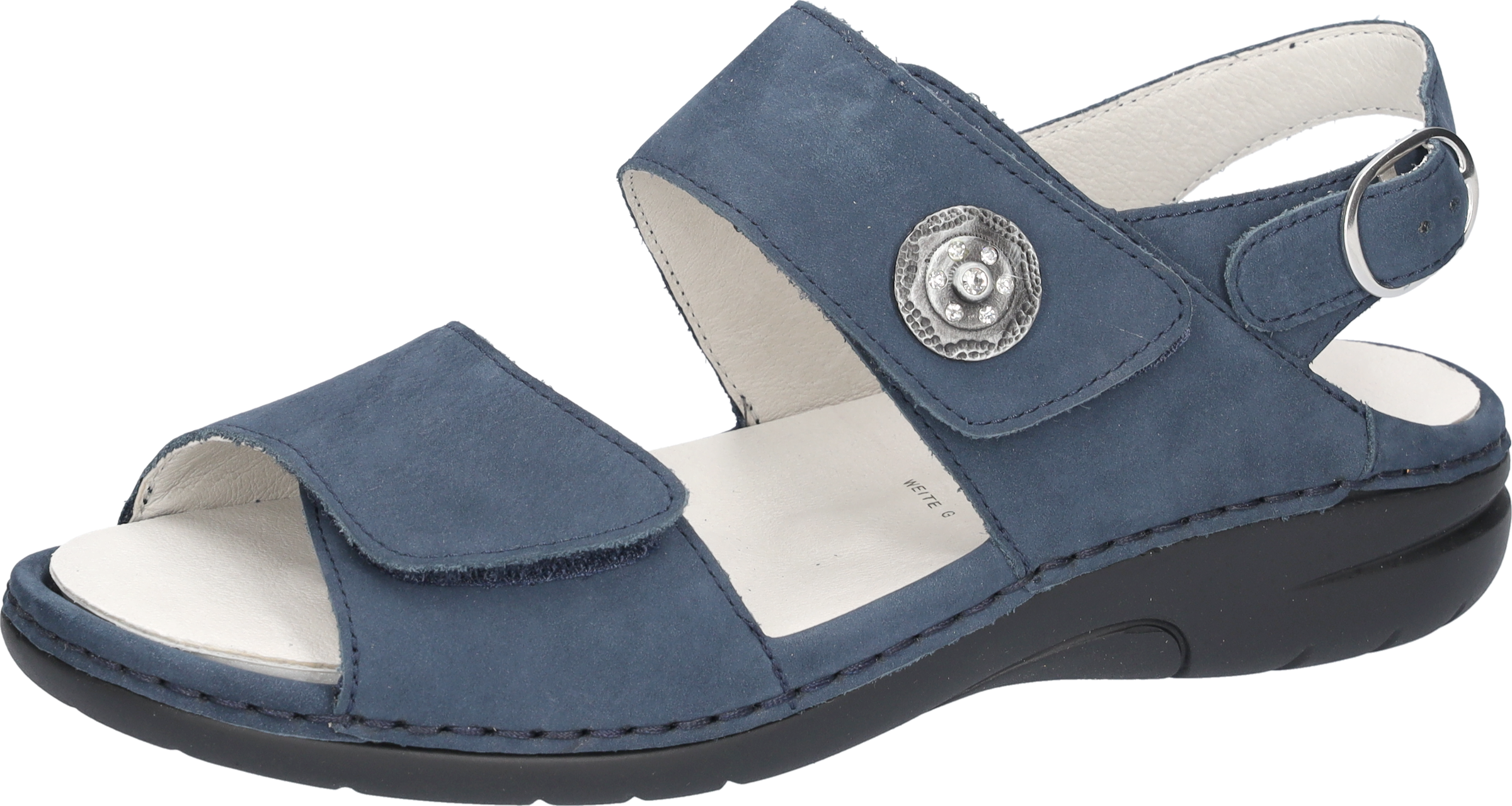 Image of Waldläufer Sandalette "Gunna" Sommerschuh, Komfortschuh, Sandalette in Bequemweite G (= weit)