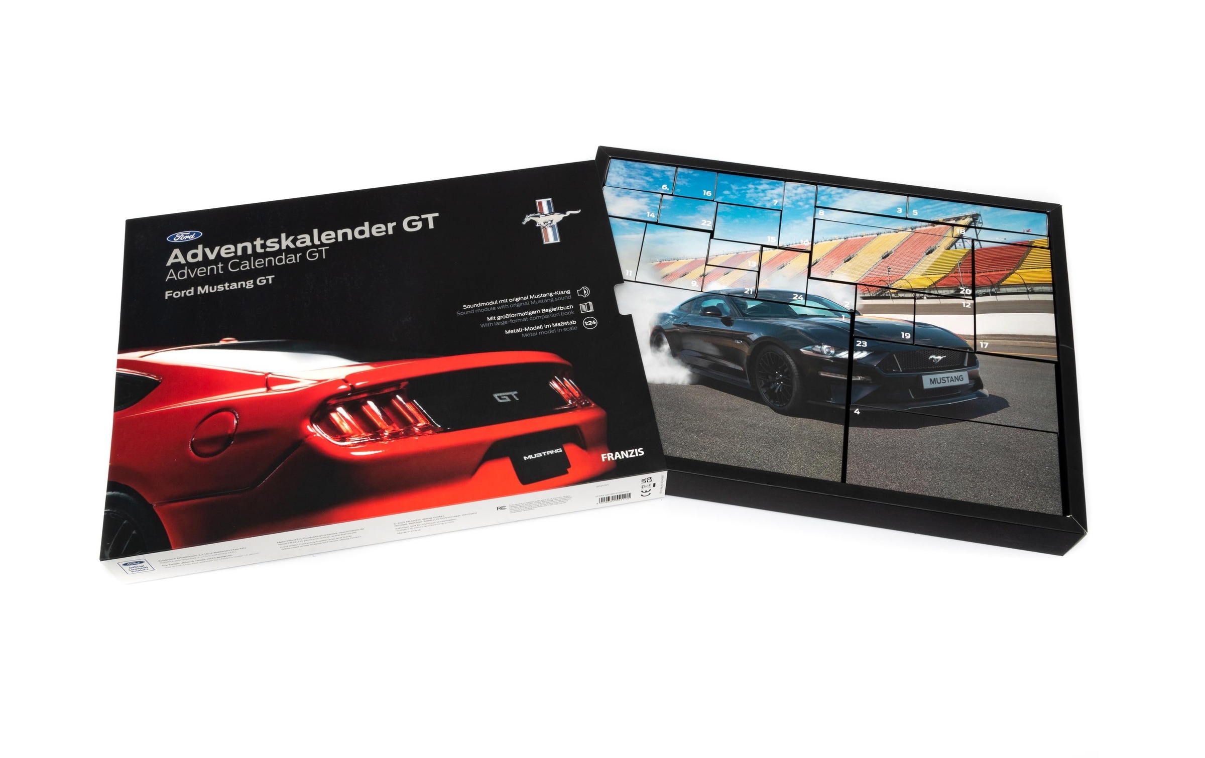 Franzis Adventskalender »Ford Mustang GT«, ab 14 Jahren
